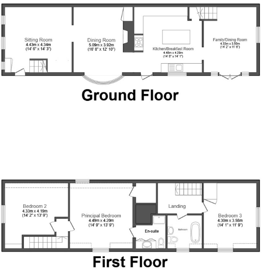 High Street, Thurleigh, Bedford, MK44 floorplan