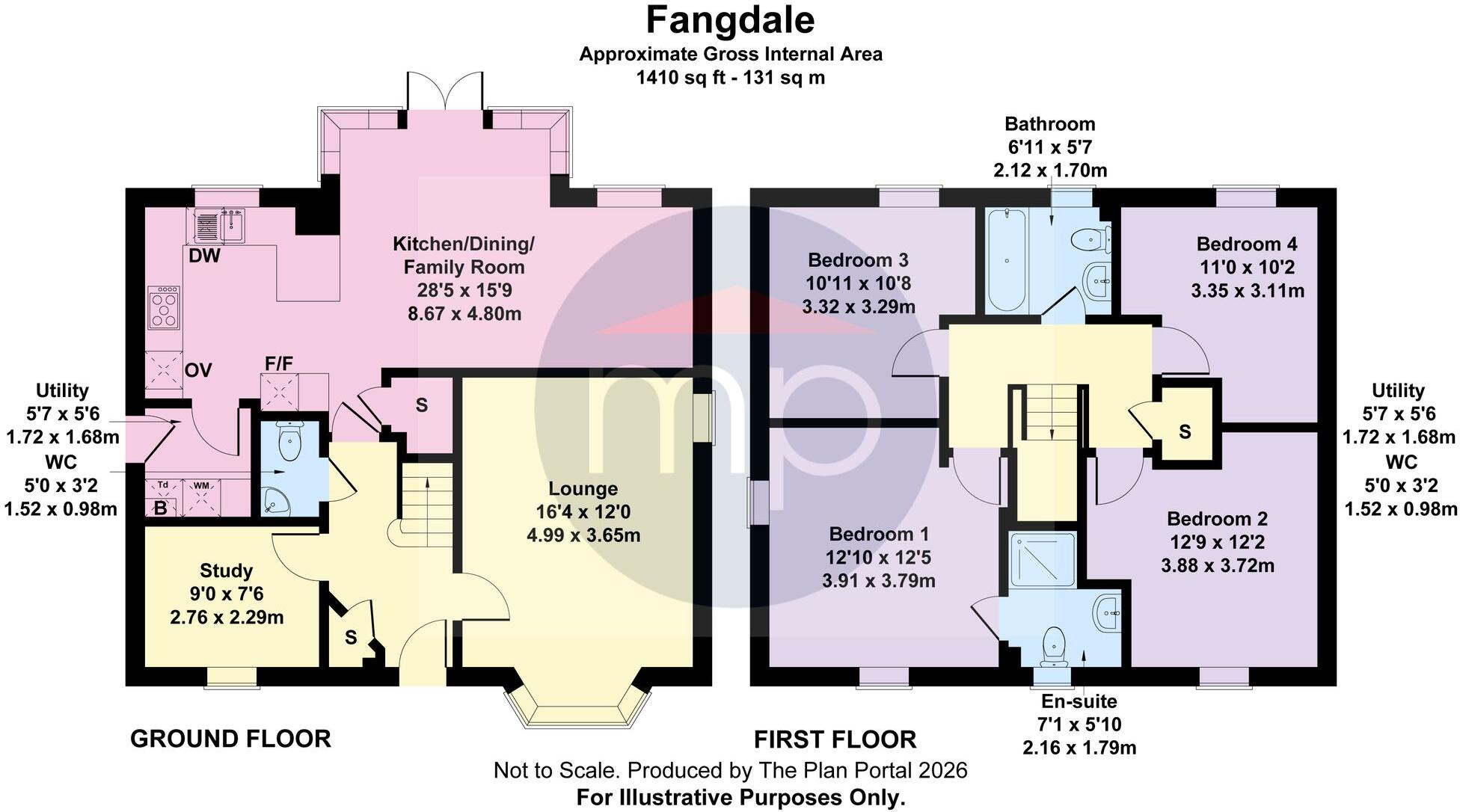 Fangdale Gardens, Nunthorpe, TS7 floorplan
