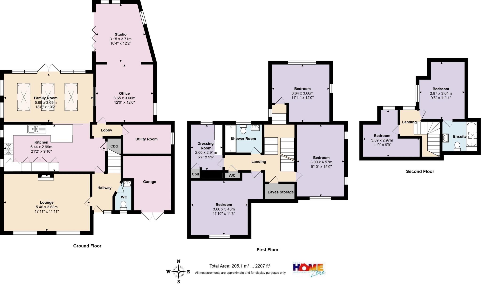 Old Barn Road, Christchurch floorplan