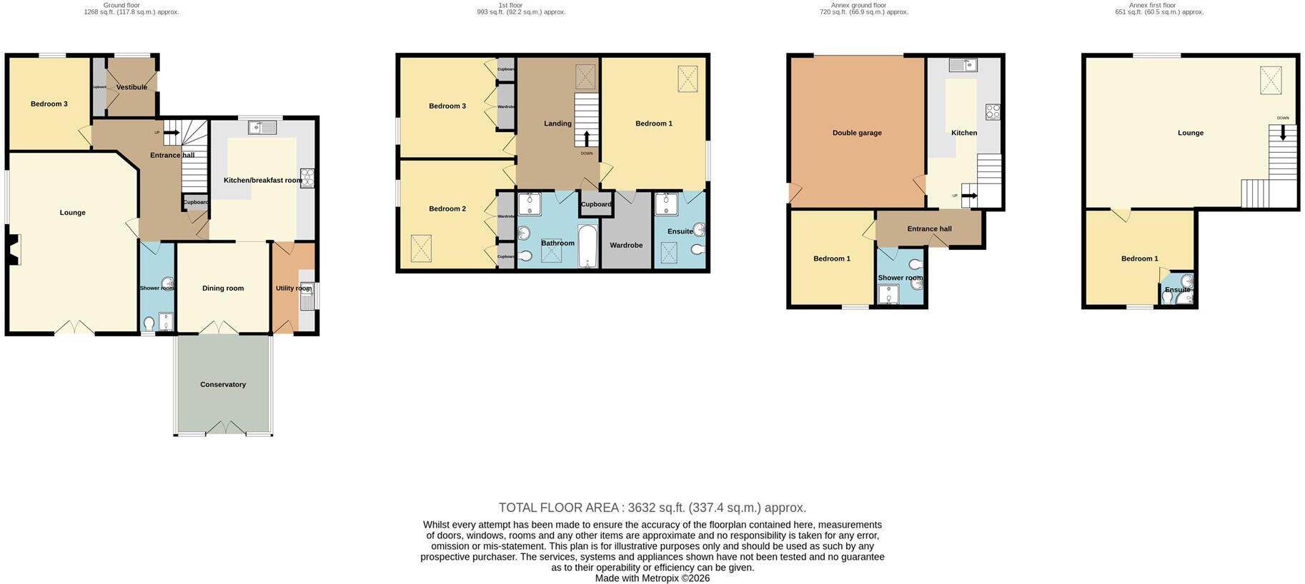 1, Woodside Park, Horncliffe, Berwick-Upon-Tweed floorplan