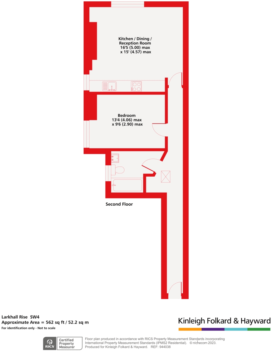 Larkhall Rise, Clapham Common, London, SW4 floorplan