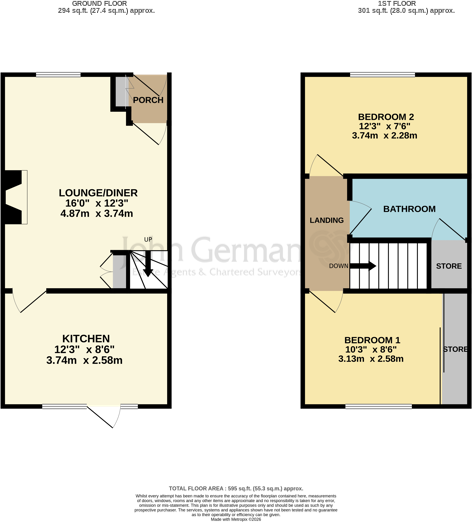 Angus Drive, Loughborough floorplan