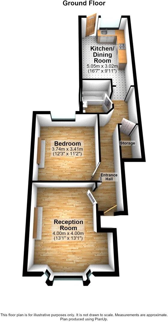 Drakefell Road, London, SE4 floorplan