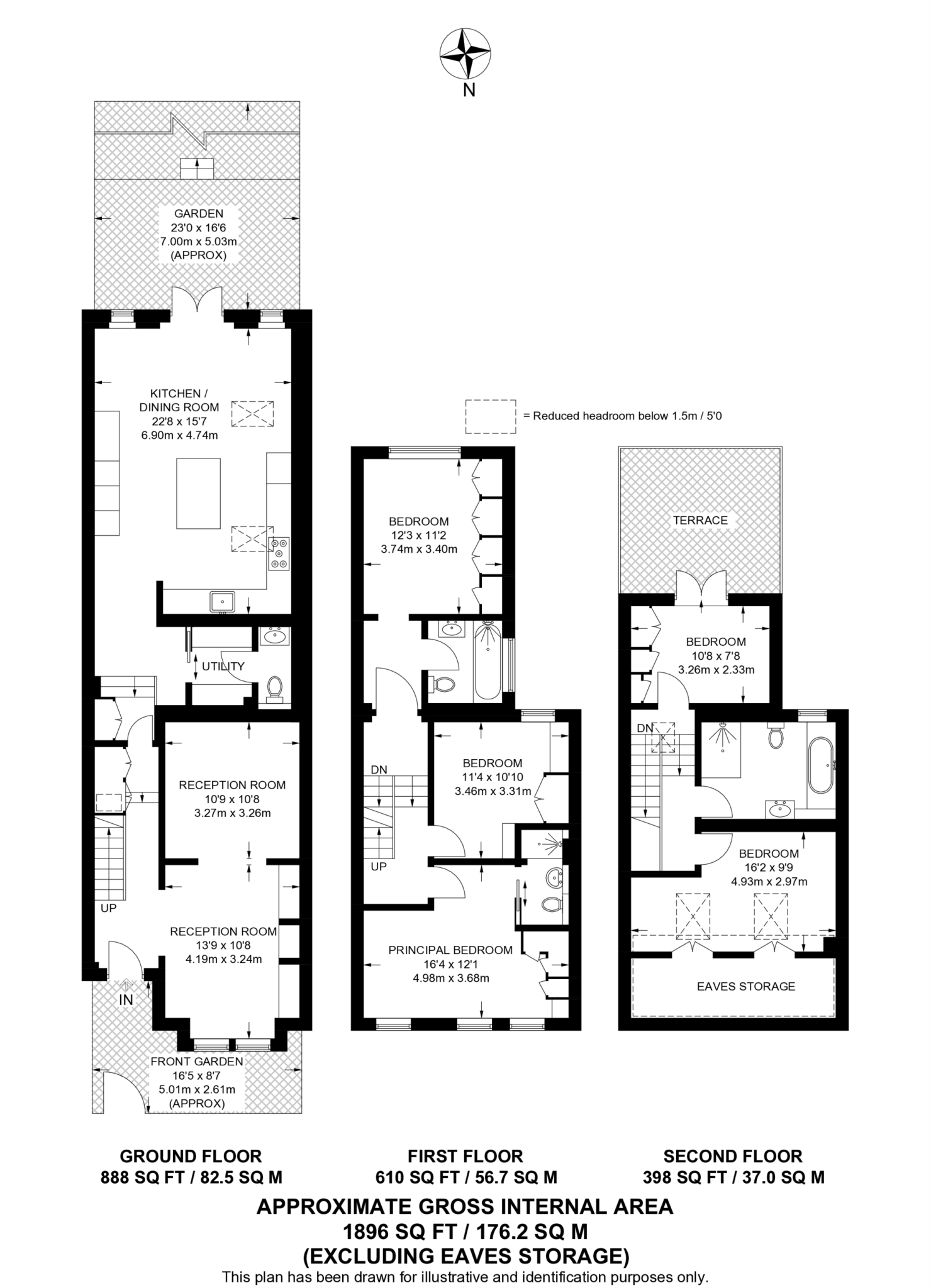 Althea Street, Fulham, London, SW6 floorplan