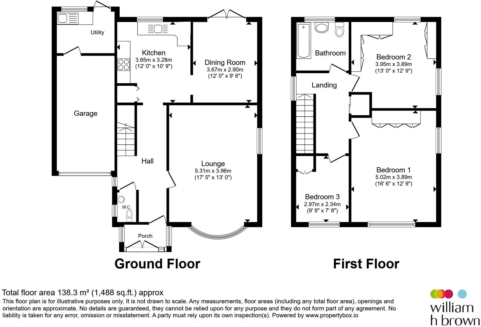 Penryn Close, Norwich floorplan