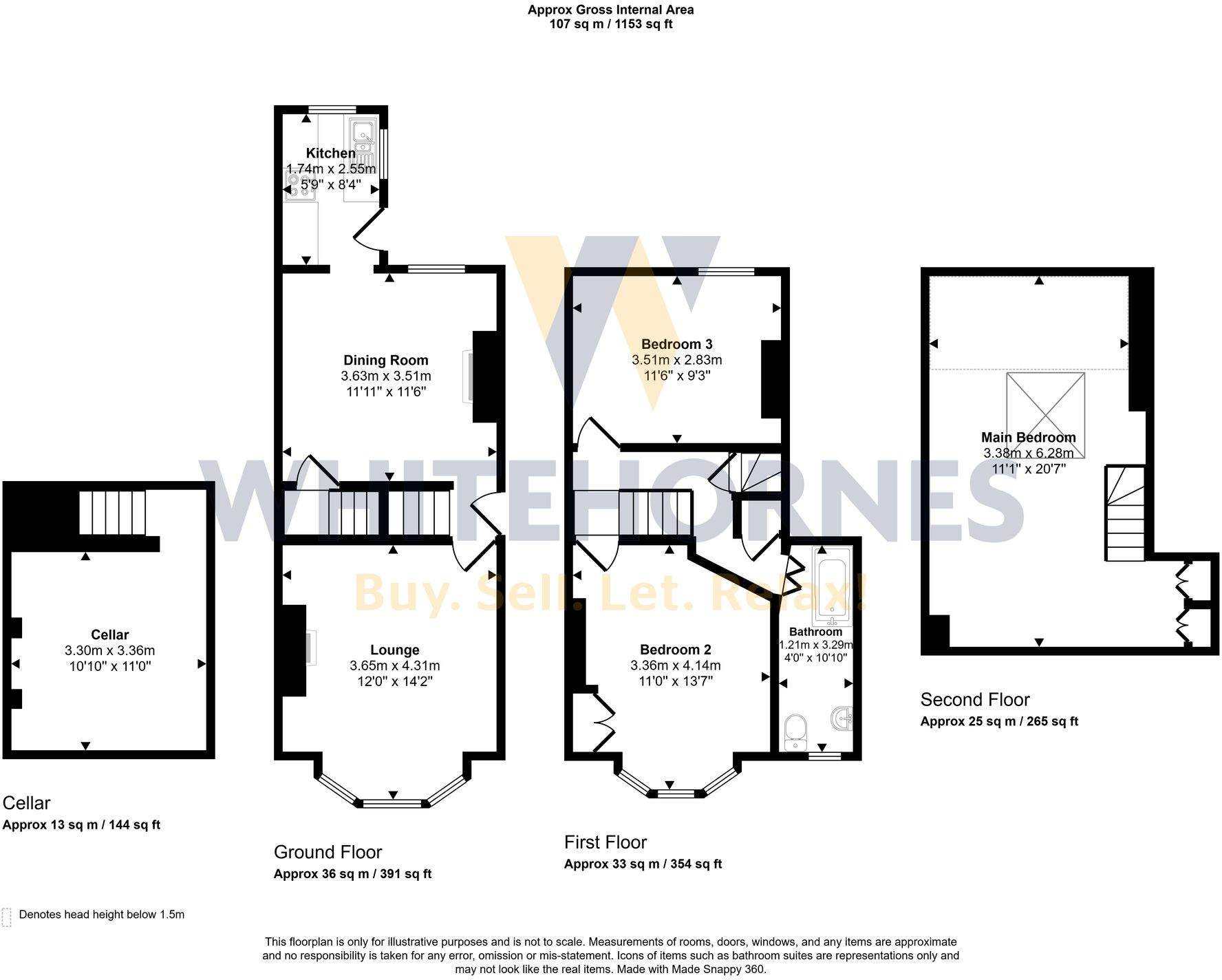 Roach Road, Brincliffe, S11 floorplan