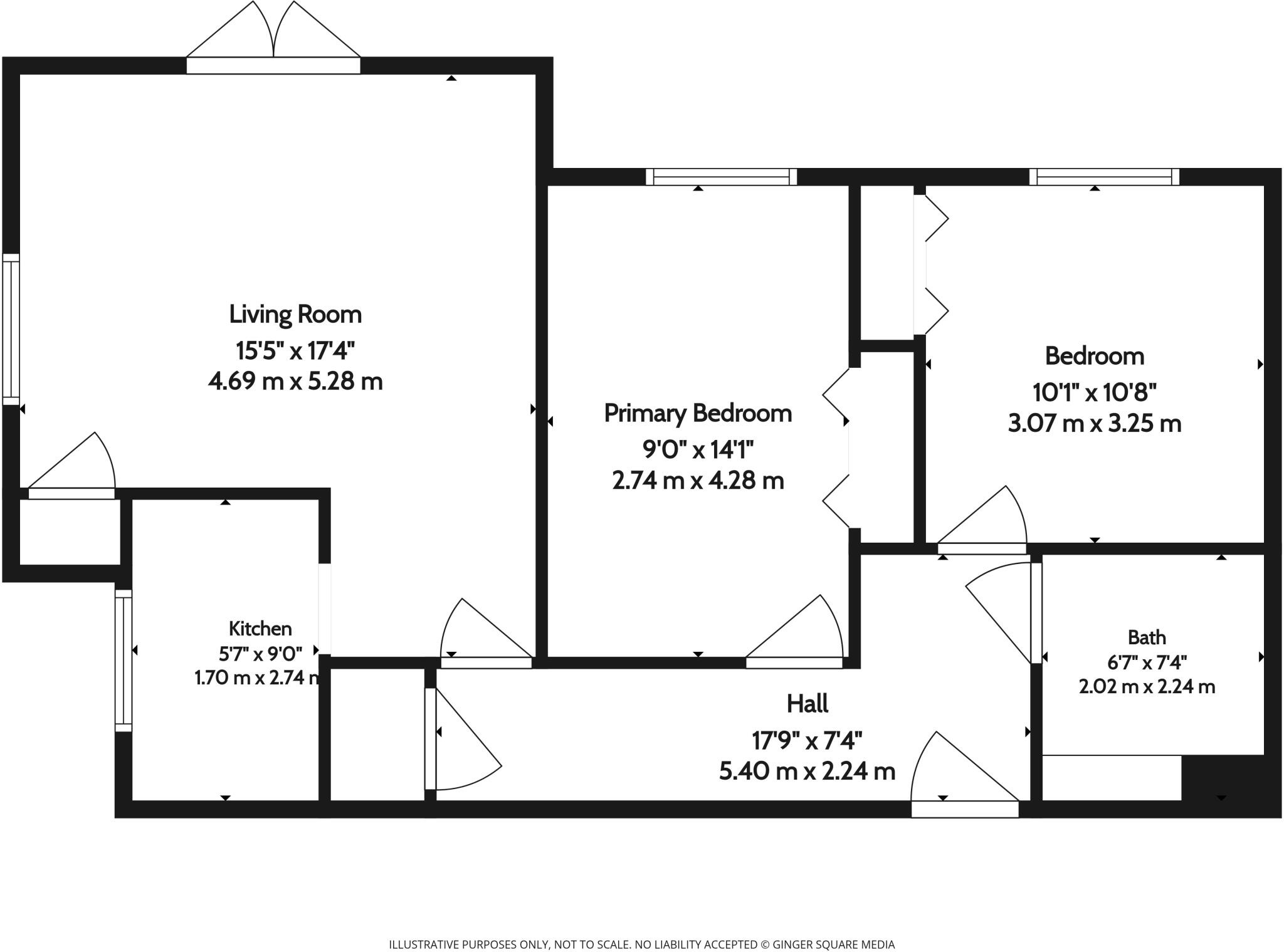 Kyle Court, Smith Street, Ayr, South Ayrshire floorplan