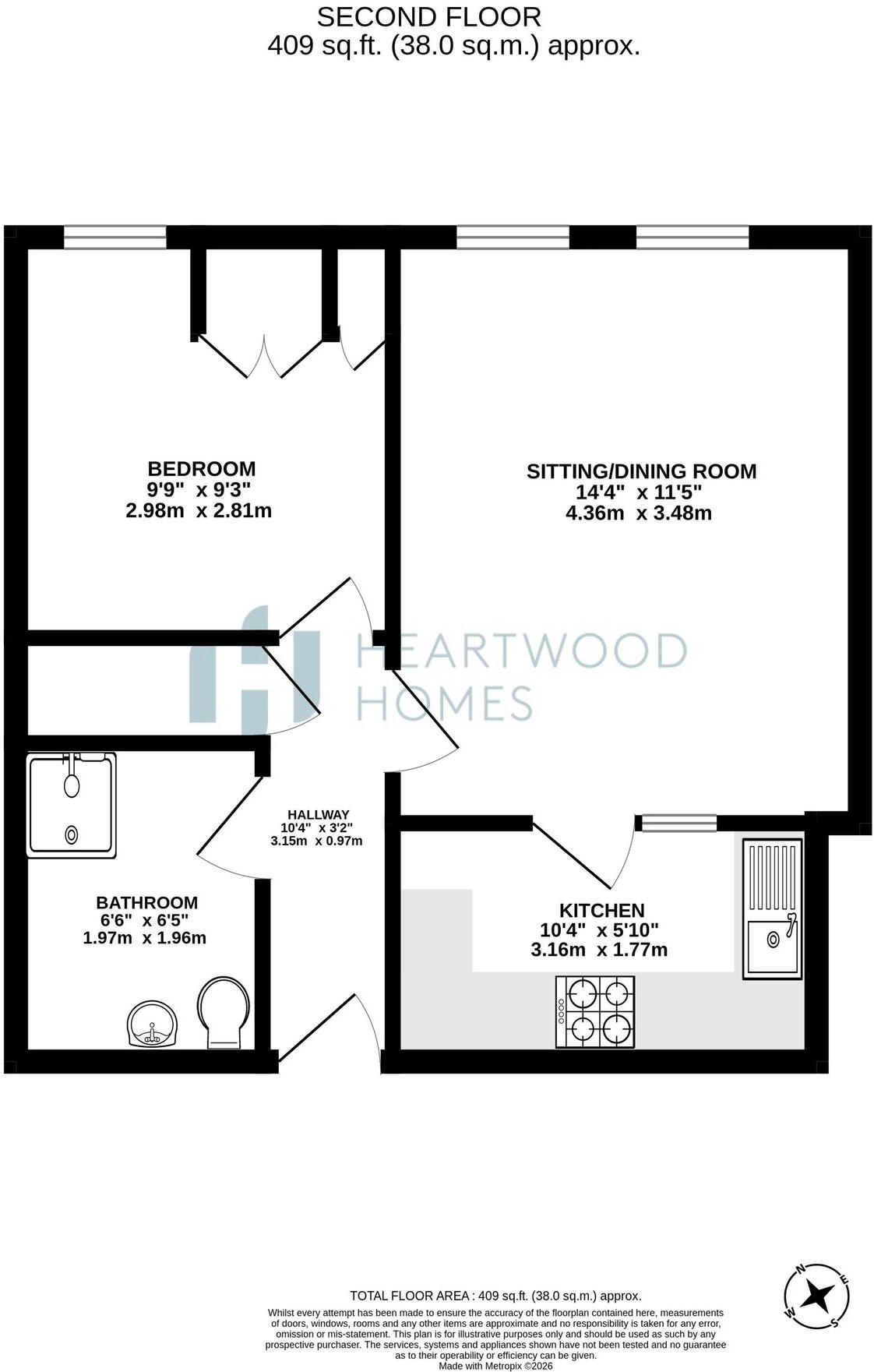 Cotsmoor, Granville Road, St. Albans, AL1 5BW floorplan