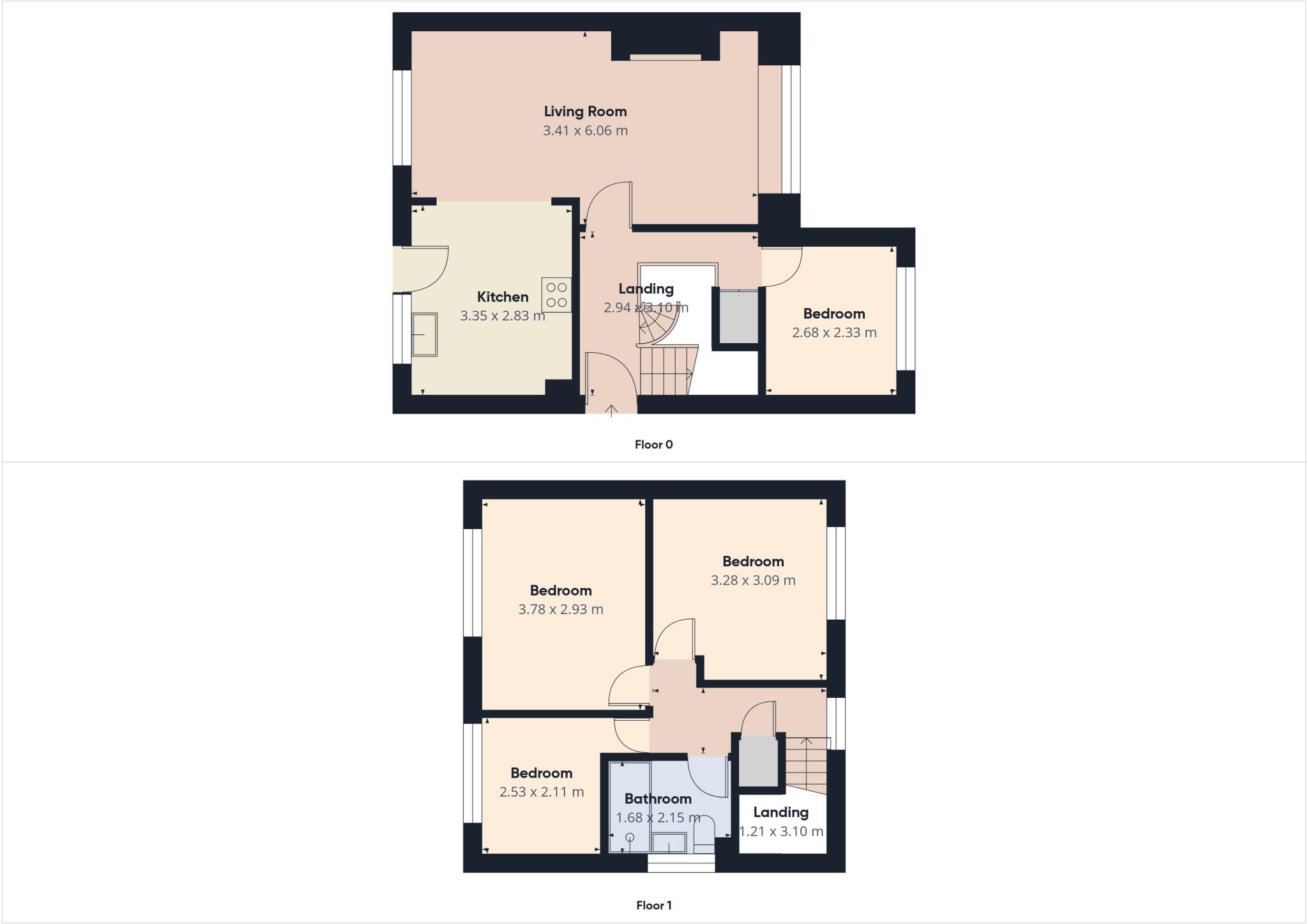 Moordale Avenue, Oldham, Greater Manchester, OL4 floorplan