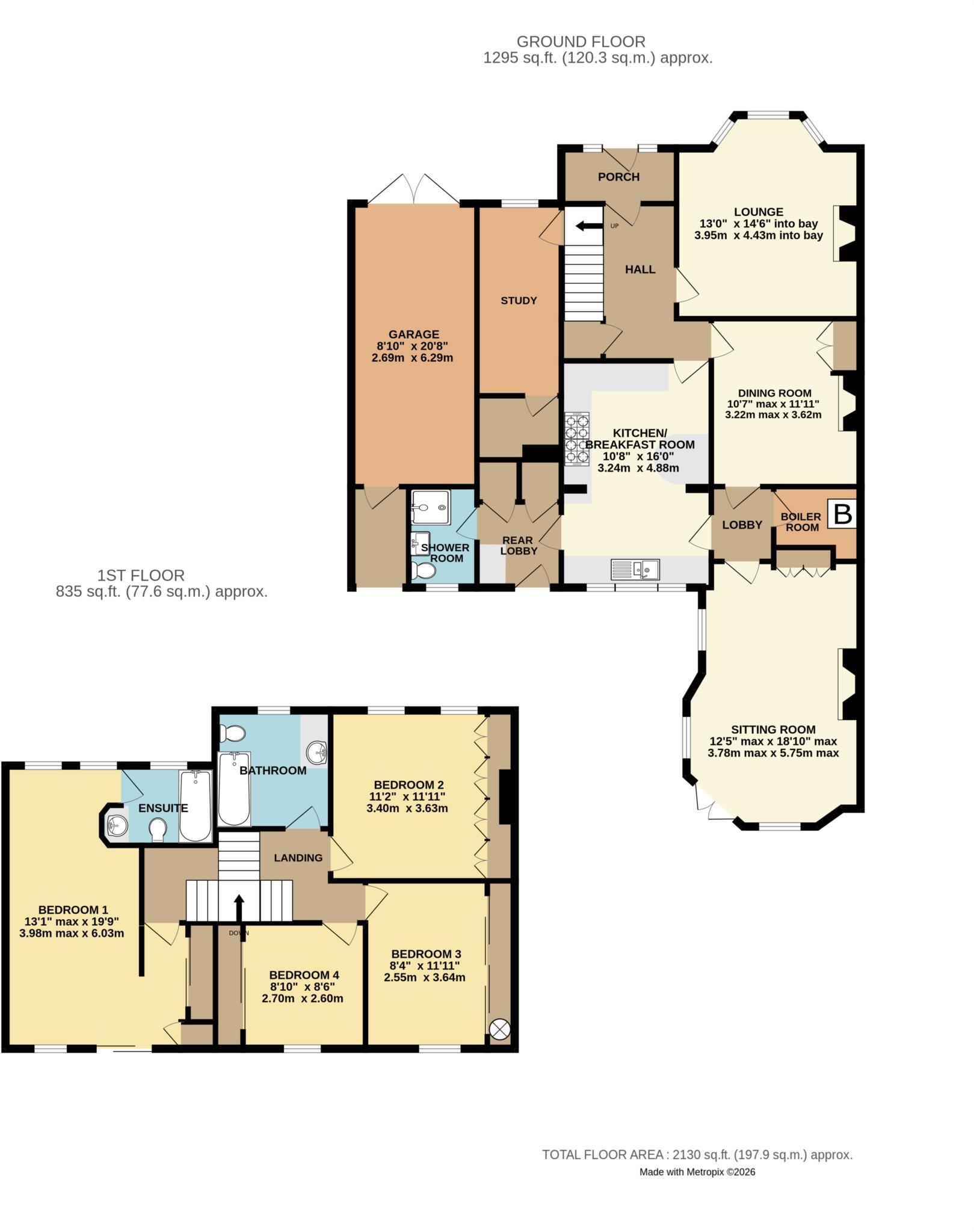 Recreation Road, Tilehurst floorplan