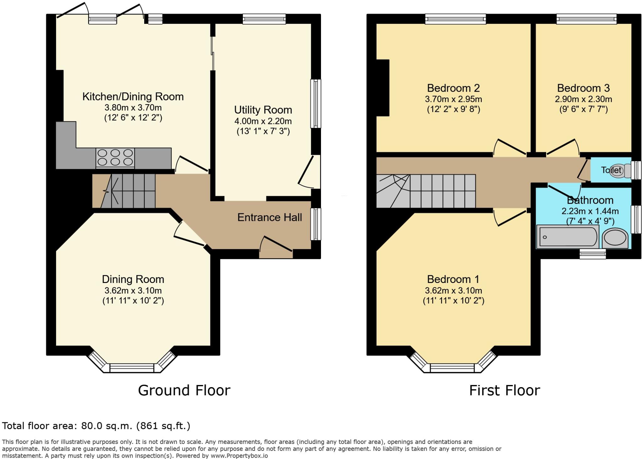 Bostock Avenue, Horsham, RH12 floorplan
