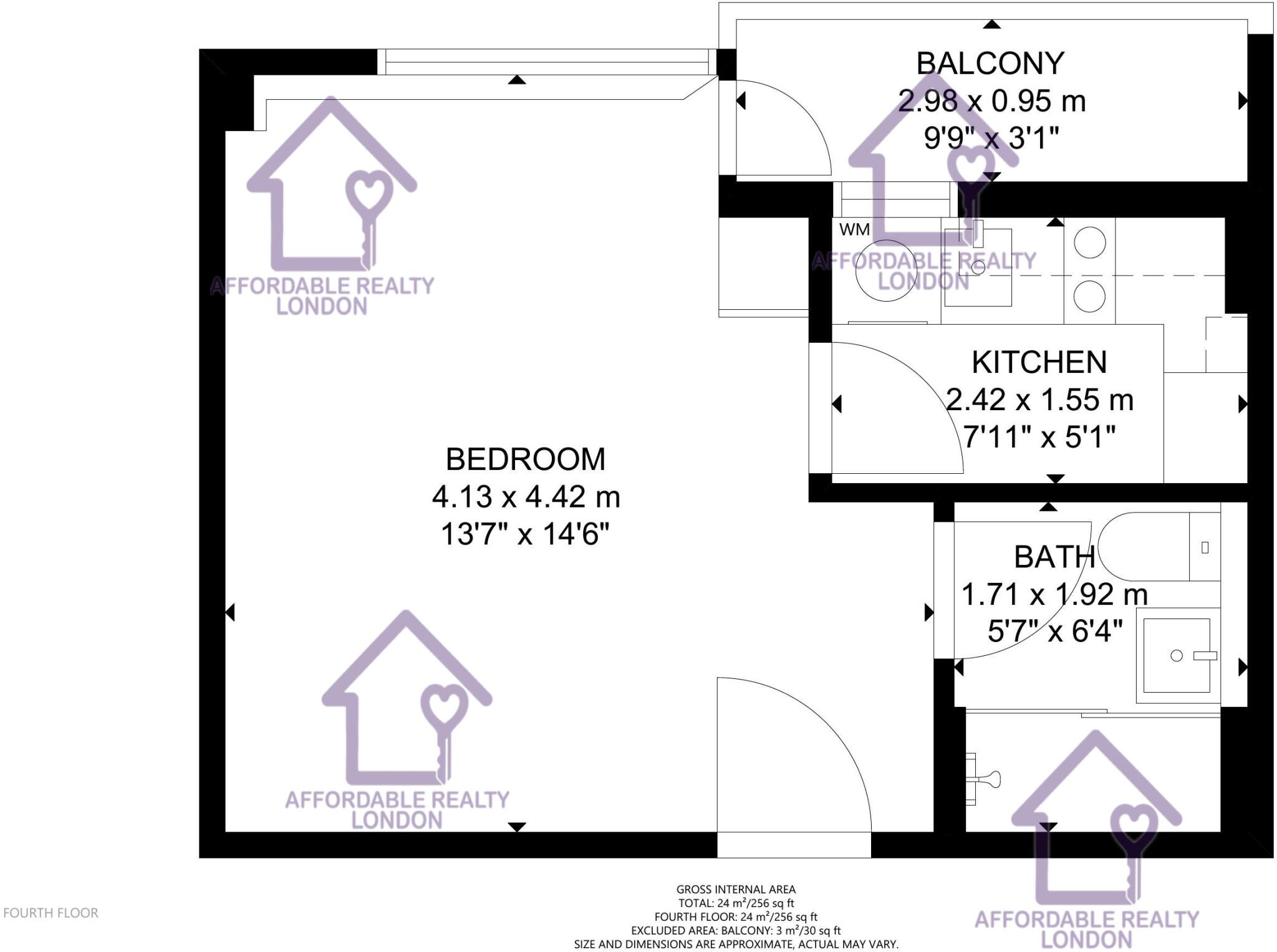 Westbury Court, Nightingale Lane, Wandsworth, London floorplan