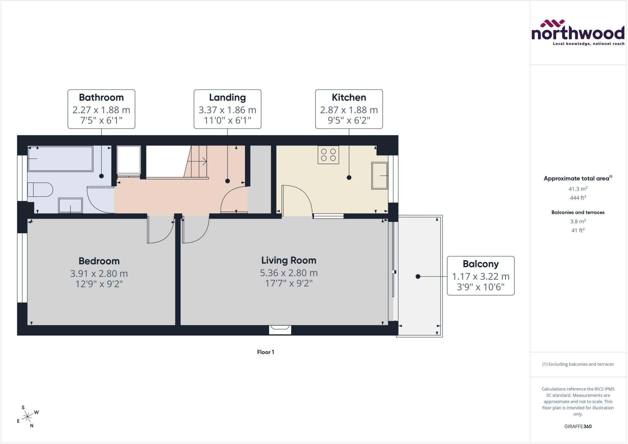 Ratton Road, Upperton, Eastbourne, BN21 floorplan