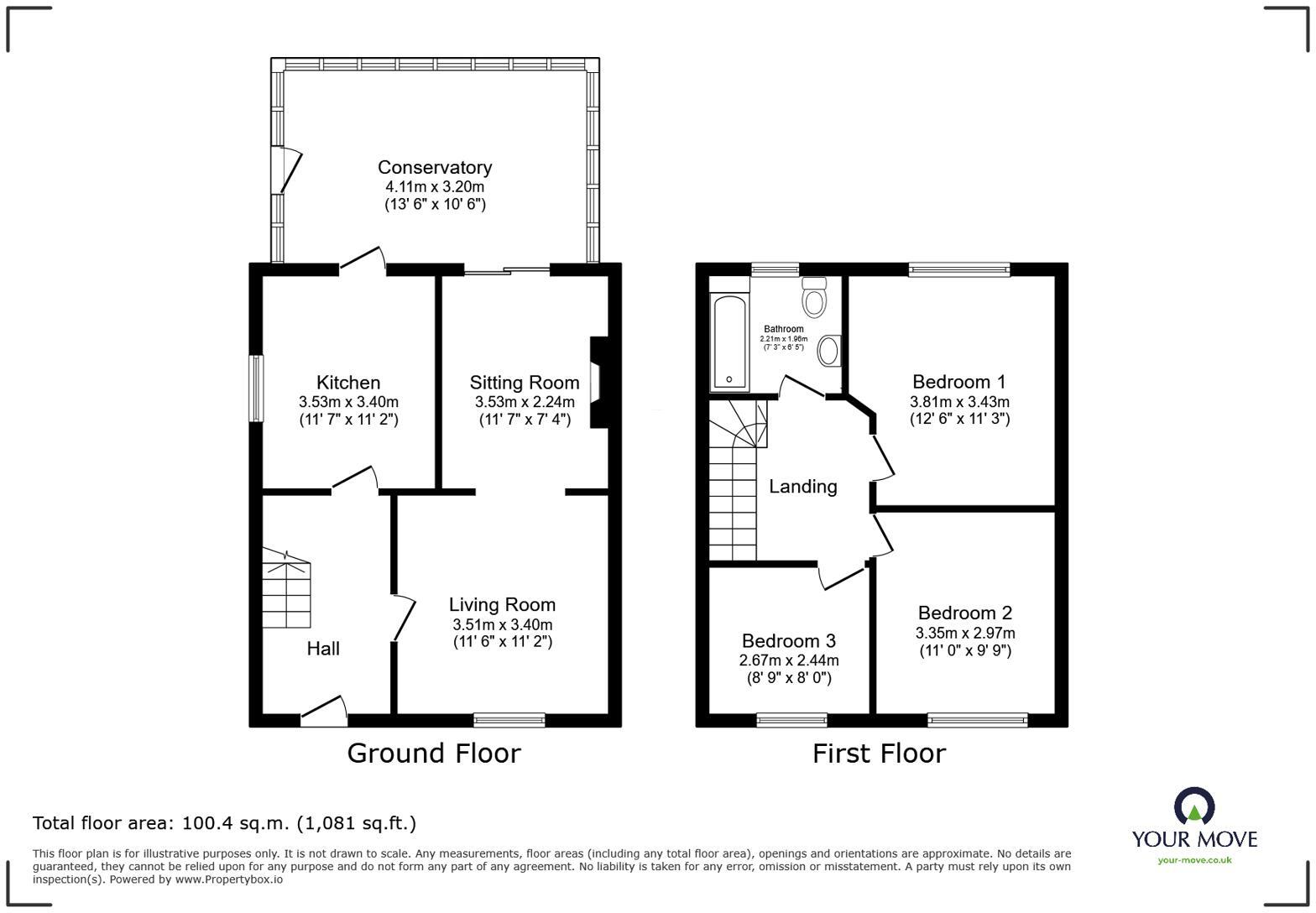 Station Road, Teynham, Sittingbourne, Kent, ME9 floorplan