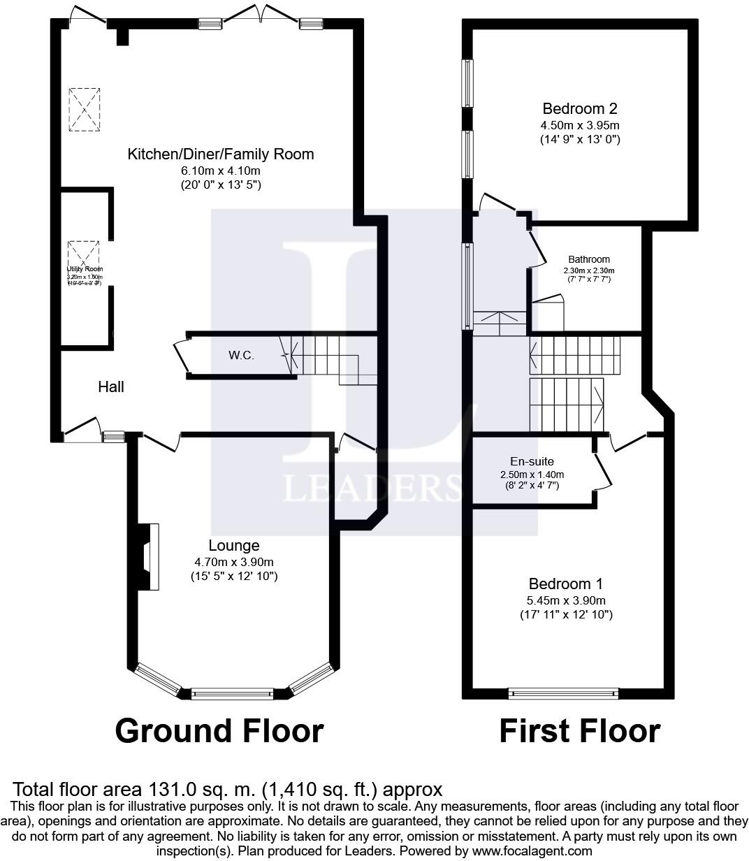 Durrant Road, BH14 floorplan