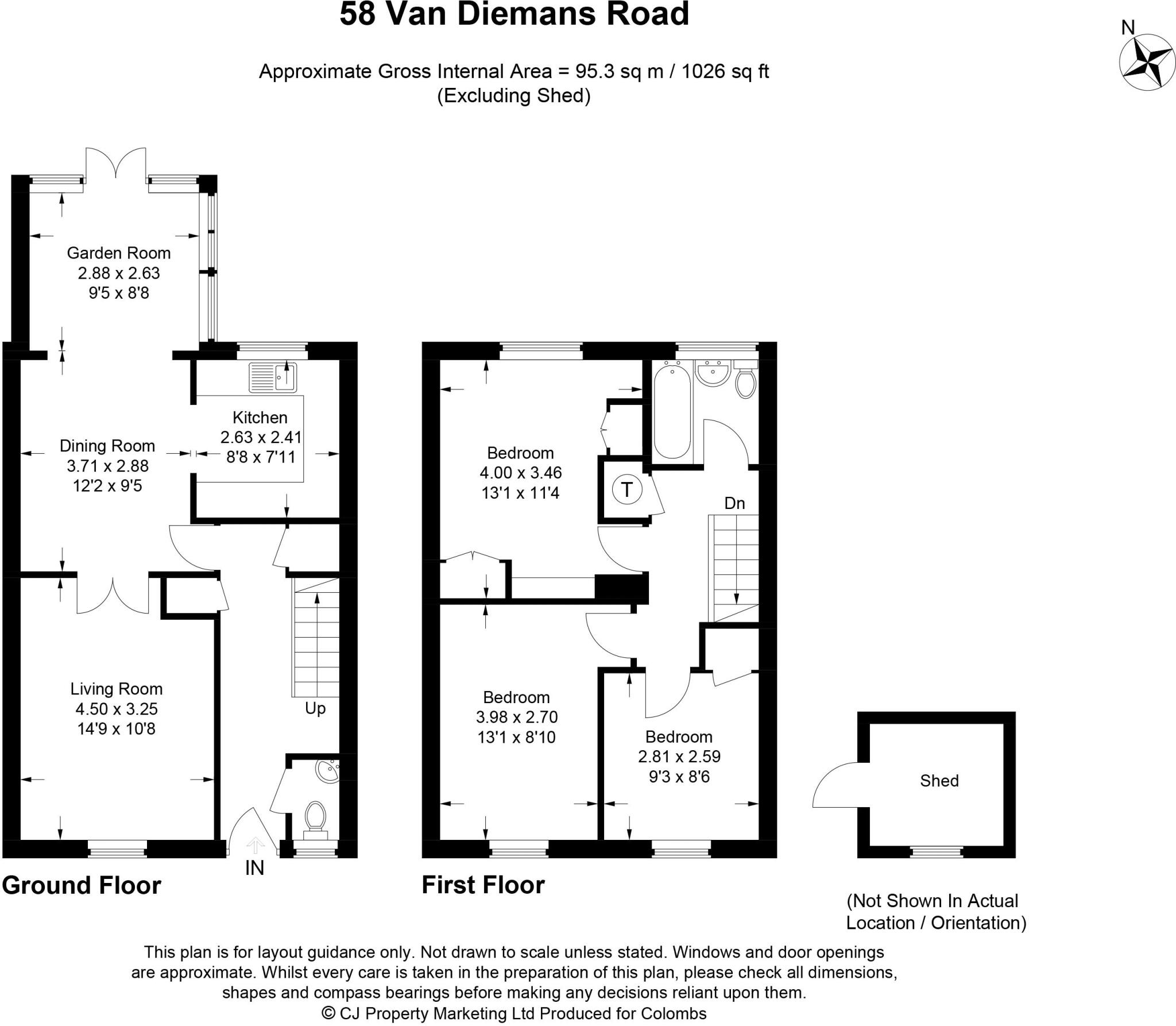 Thame floorplan
