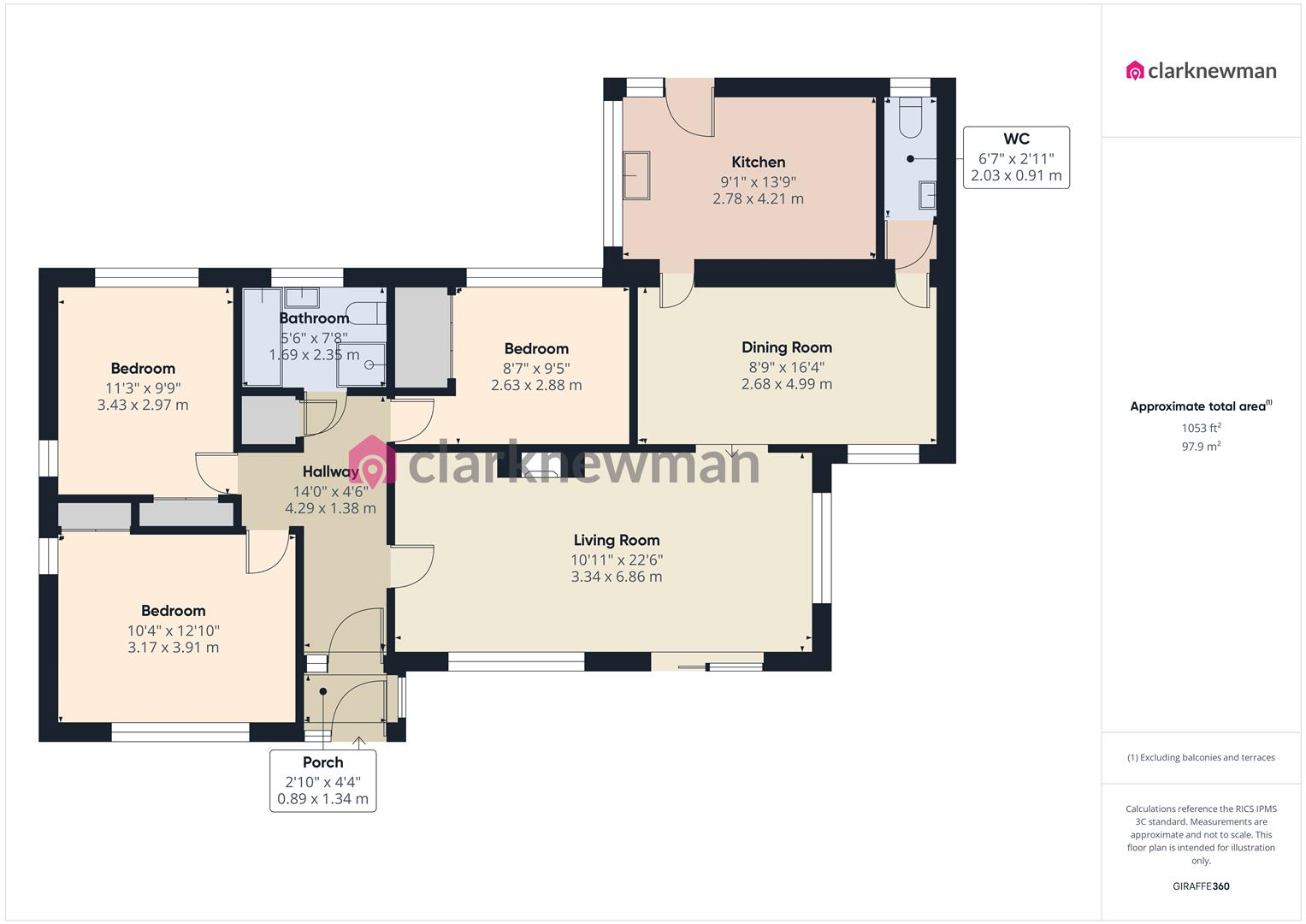 Old Road, Old Harlow, CM17 floorplan