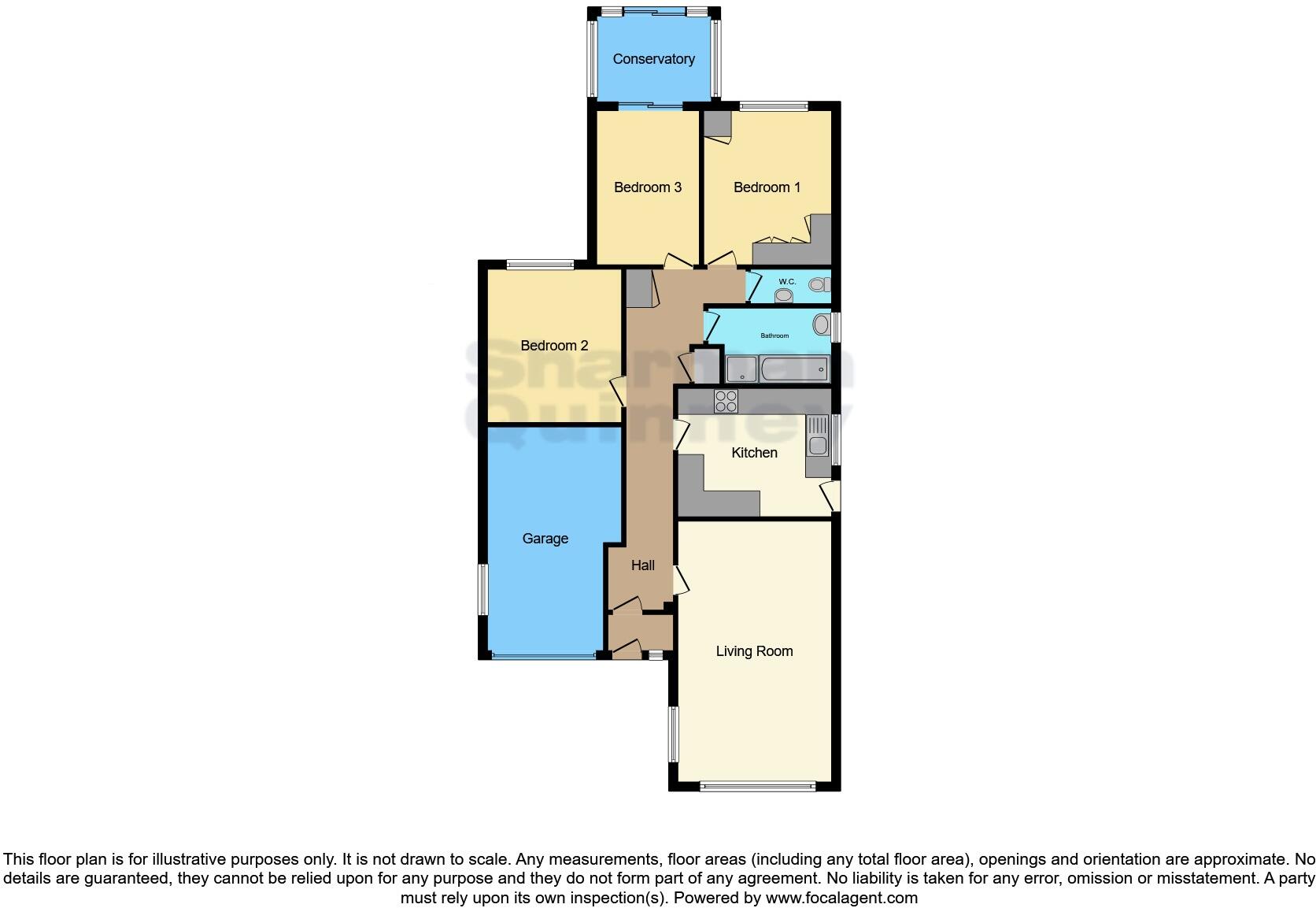 Cedar Close, March floorplan