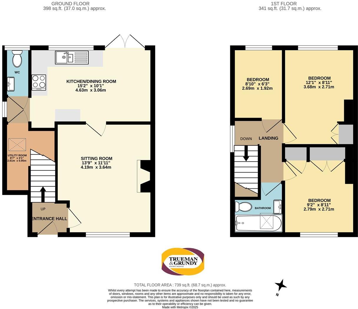 Greenfield Road, Farnham floorplan