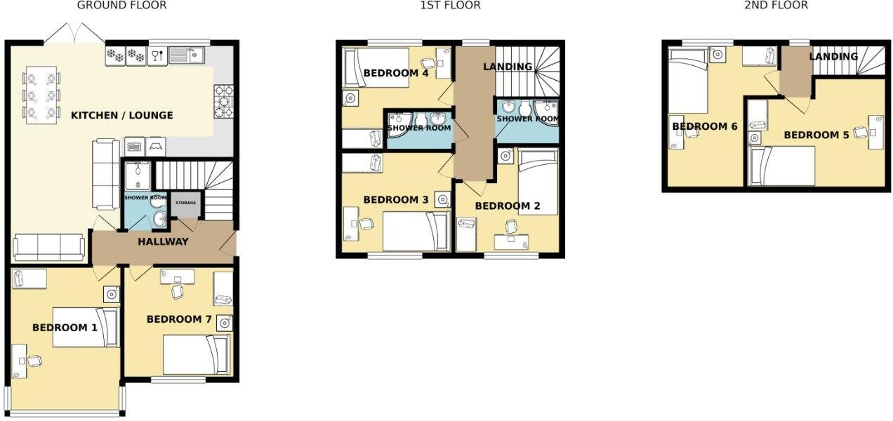 Highfield Road, Dunkirk NG7 floorplan