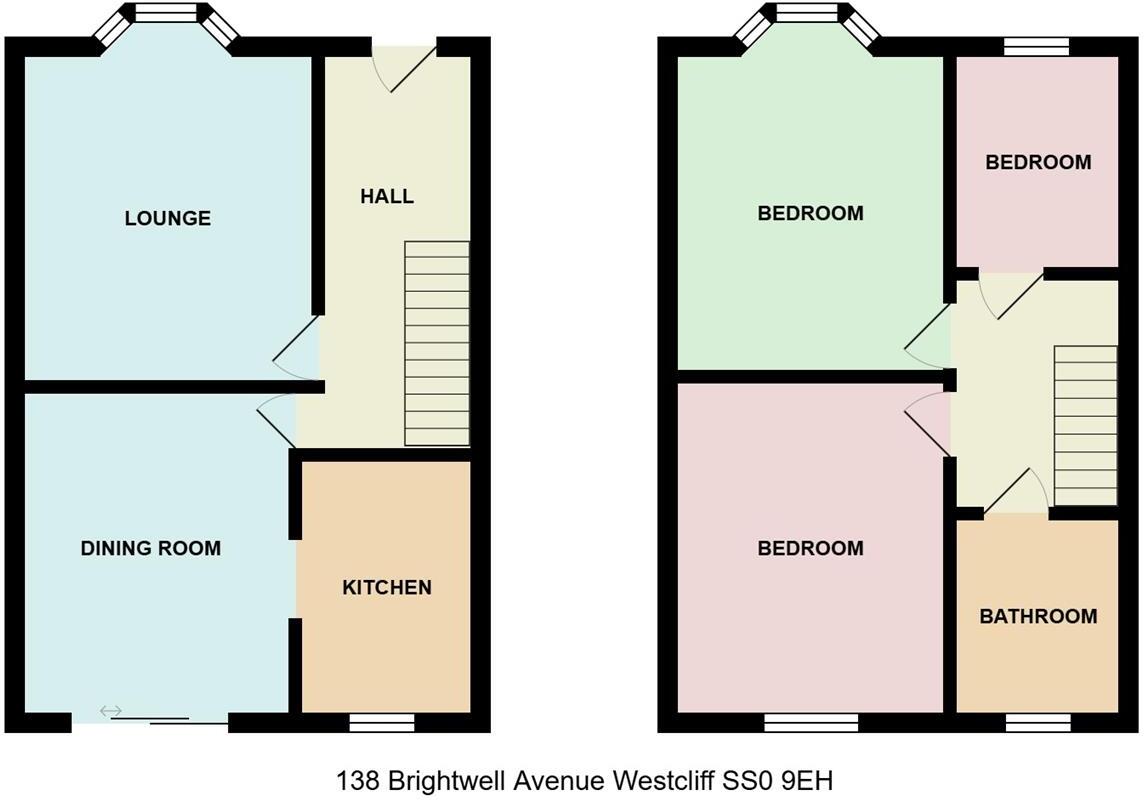 Brightwell avenue, Westcliff on sea floorplan