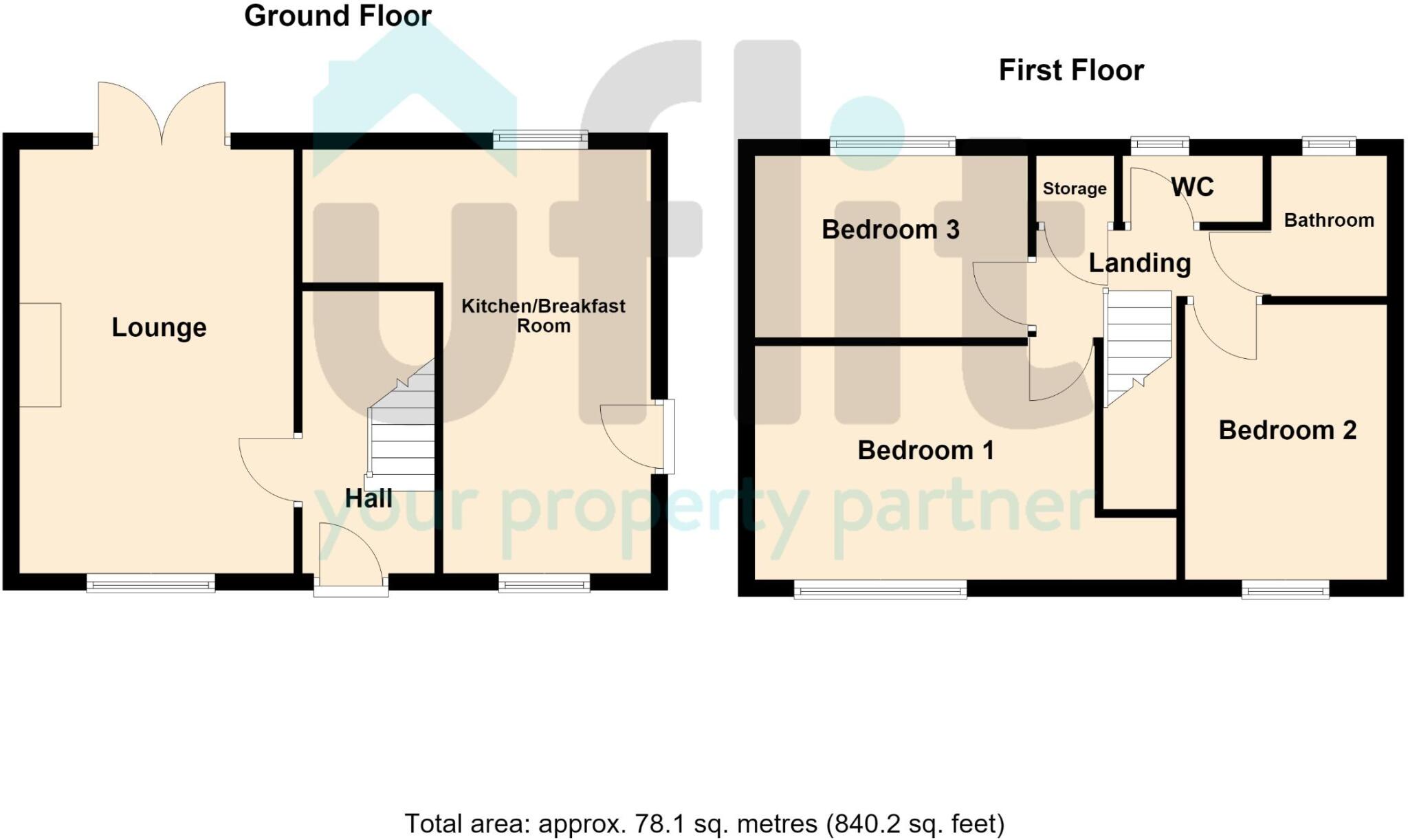 Redscope Crescent, Rotherham floorplan