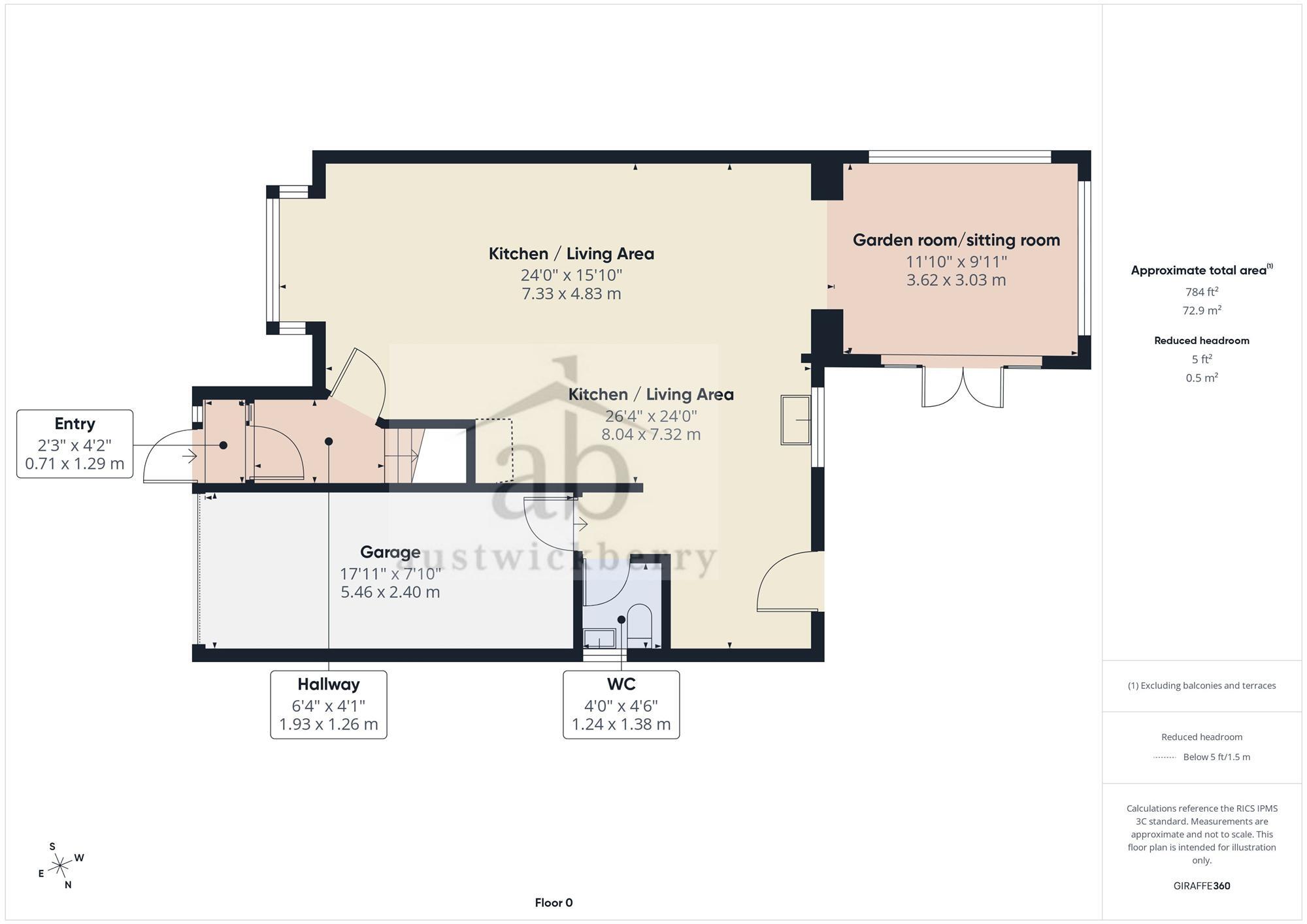 Randall Close, Kesgrave floorplan