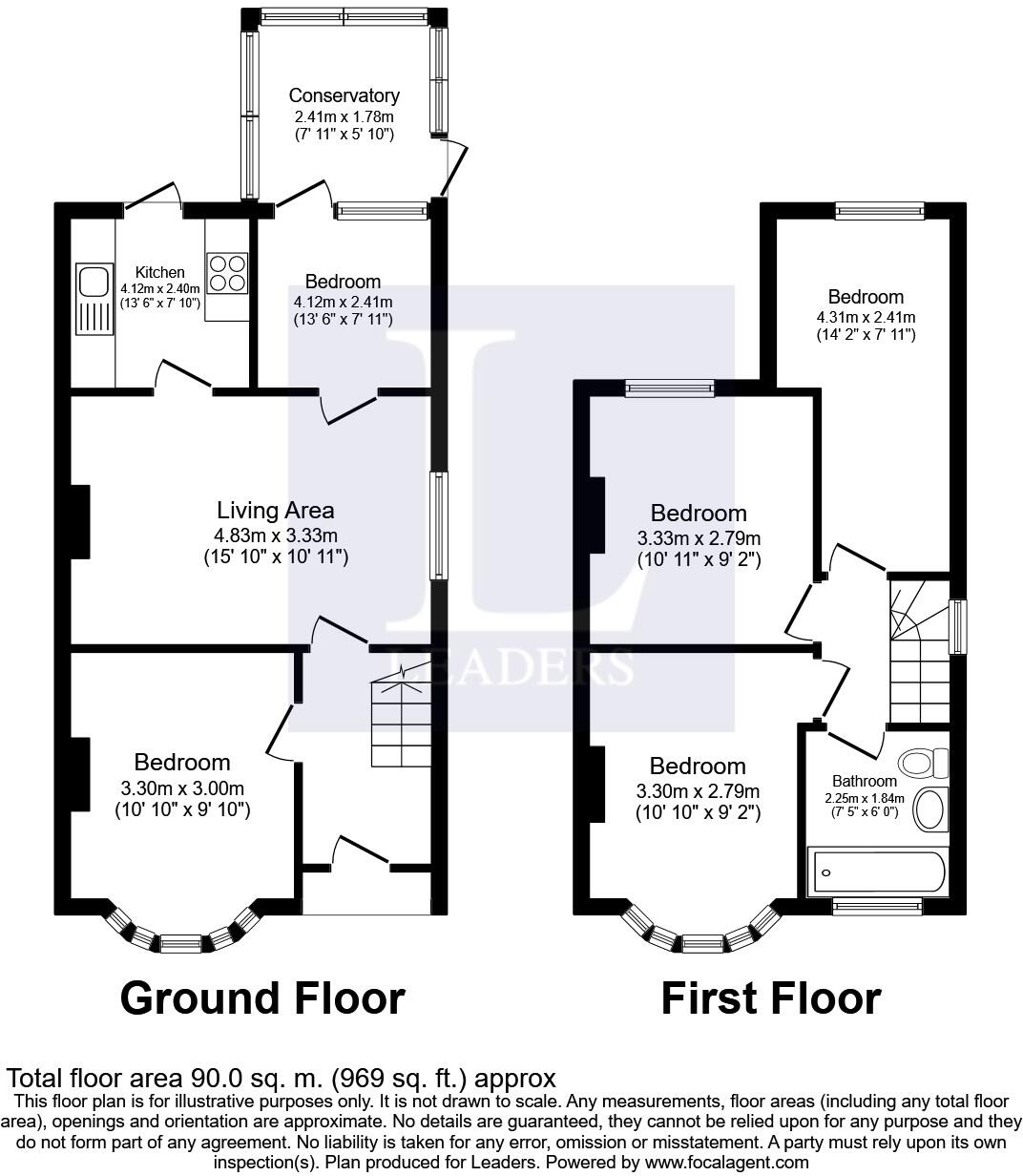 Comer Road, St Johns, Worcester, WR2 floorplan