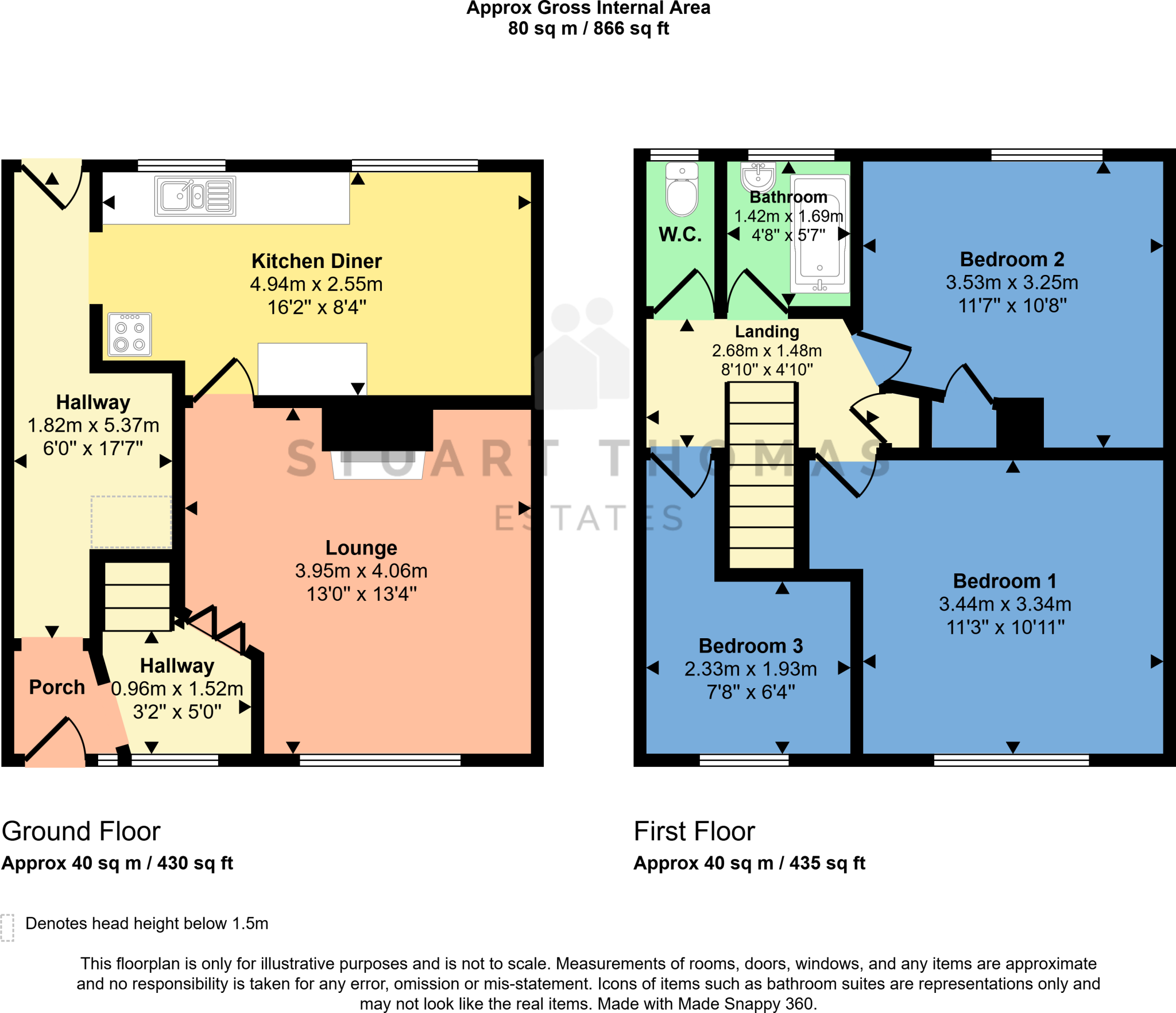 Charles Close, Westcliff-on-Sea floorplan