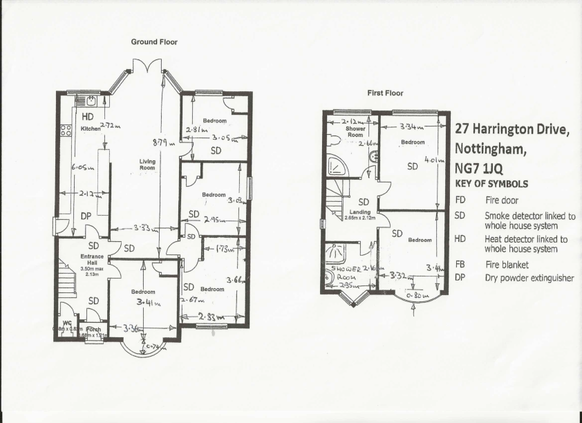 Harrington Drive, Nottingham floorplan