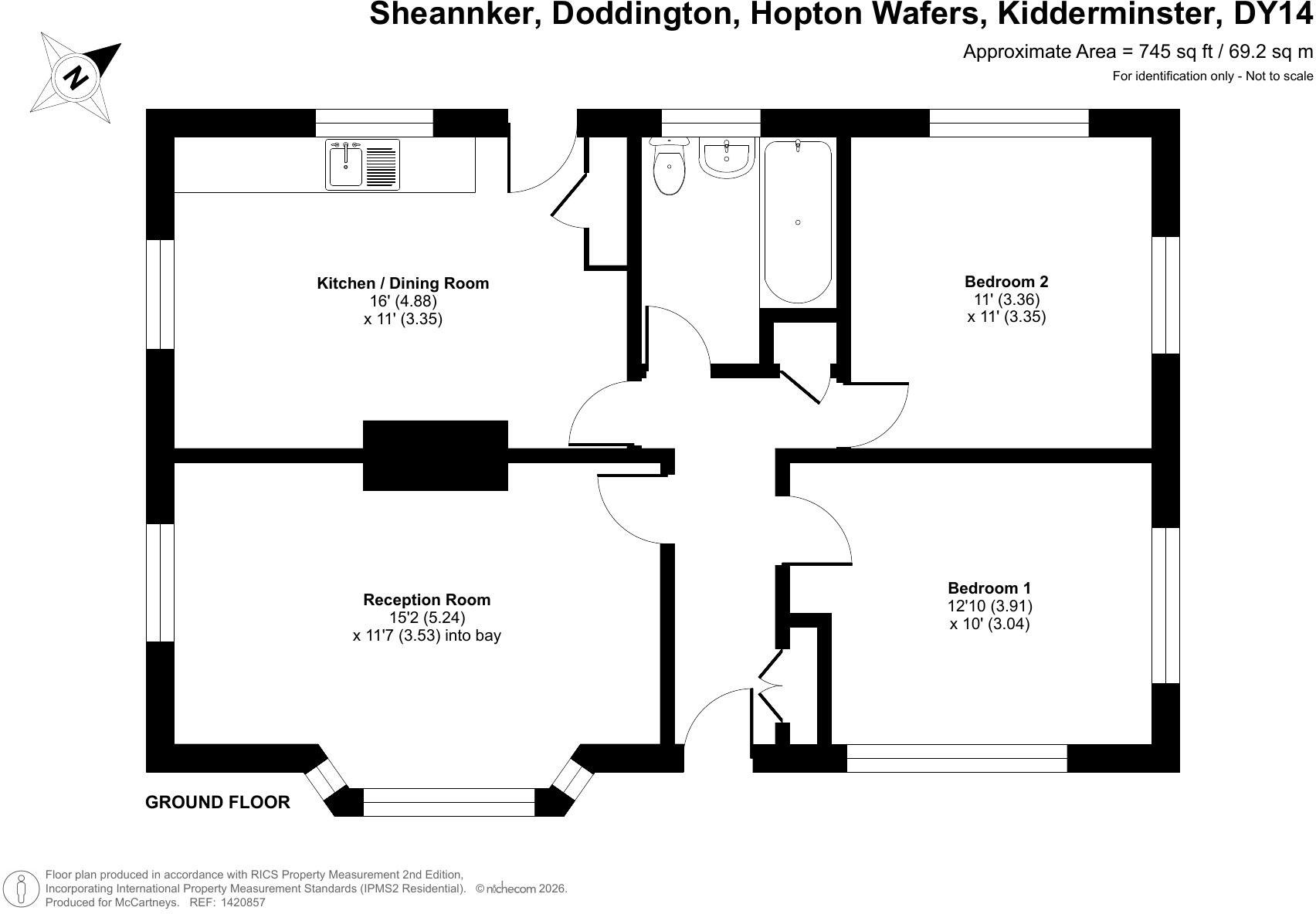 Earls Ditton Lane, Doddington, Kidderminster, Shropshire floorplan