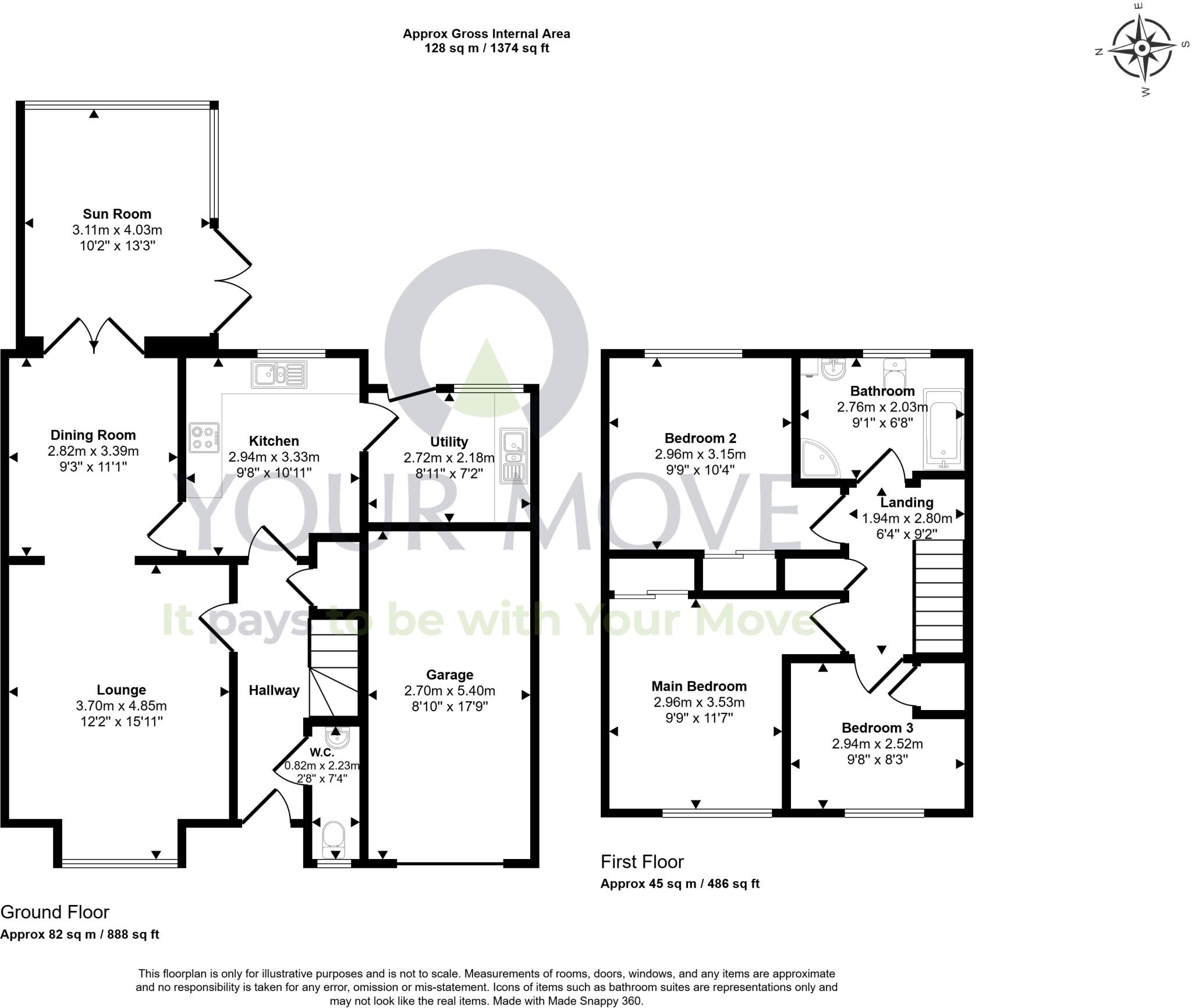 Braemar Gardens, Glenrothes, Fife, KY6 floorplan