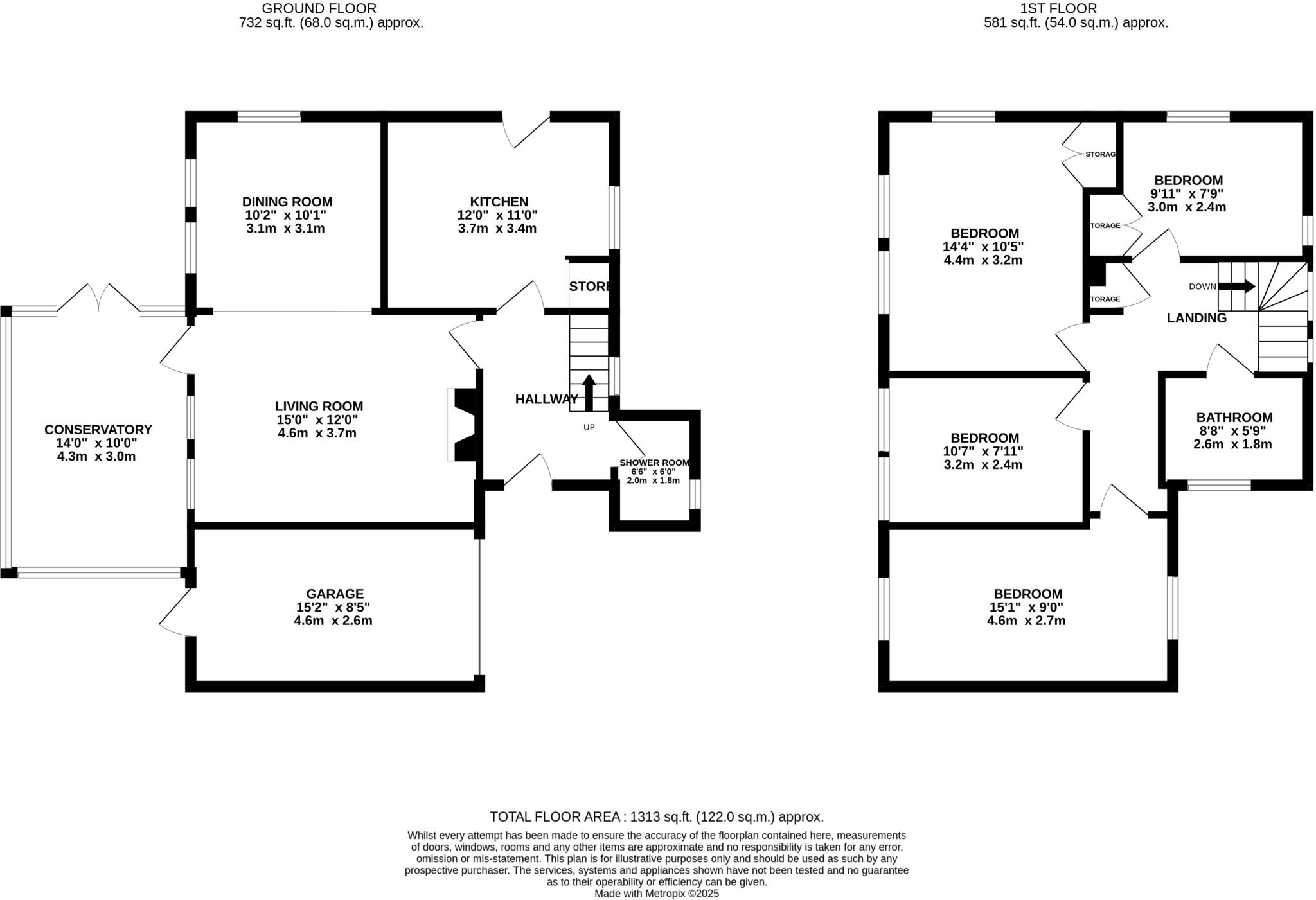 Fairfield Way, Haywards Heath, West Sussex, RH16 floorplan