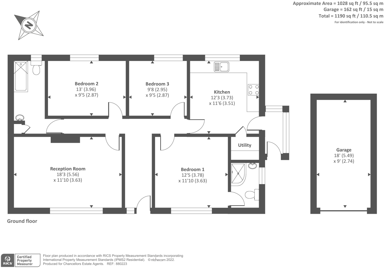 Brecon, Powys, LD3 floorplan