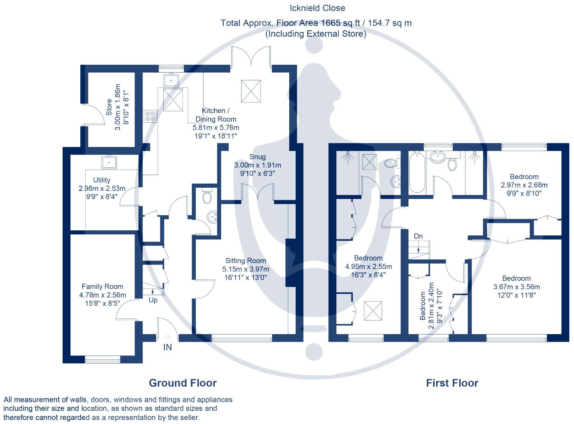 Icknield Close, Wendover floorplan