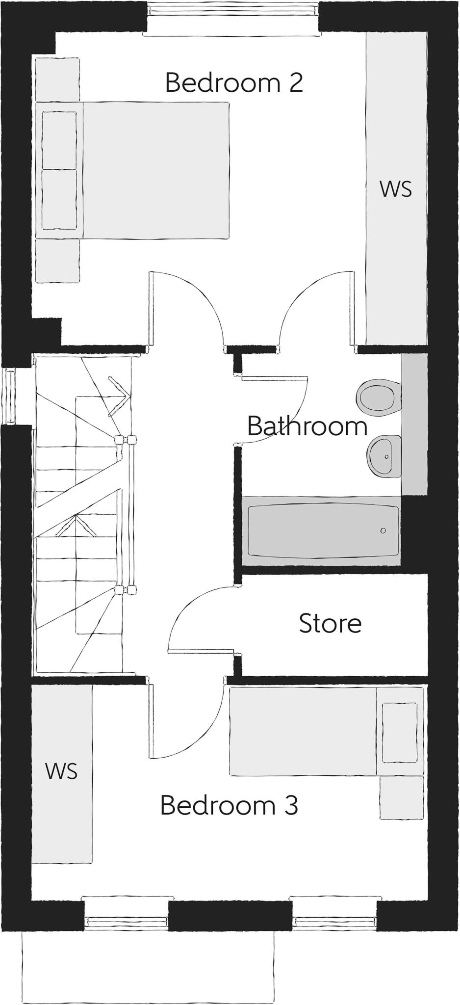 Common Lane,
Fradley,
WS13 floorplan