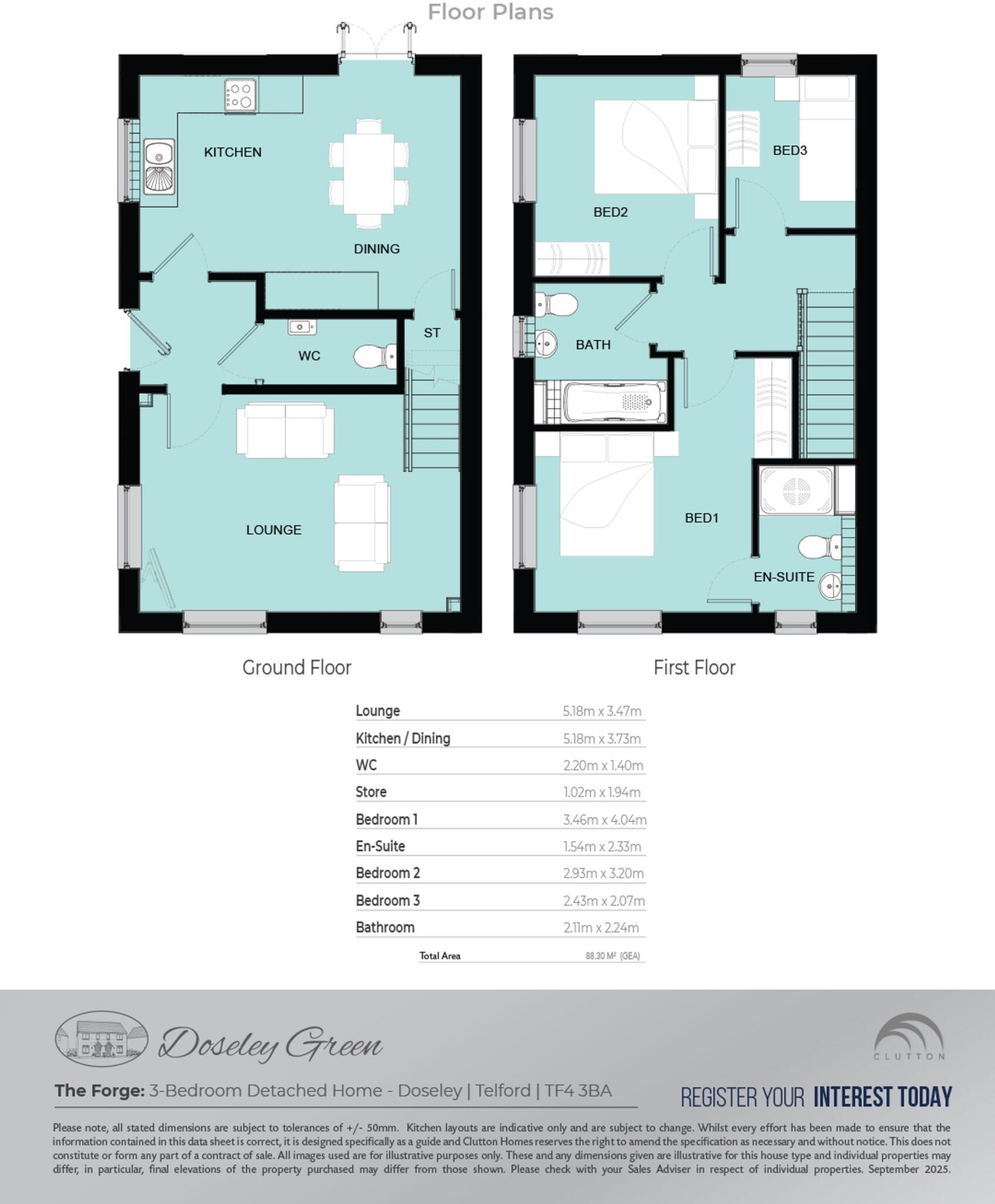 Doseley Road, Dawley, TF4 floorplan