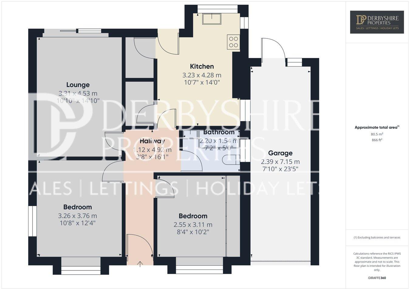 Brook Avenue, Alfreton, DE55 floorplan