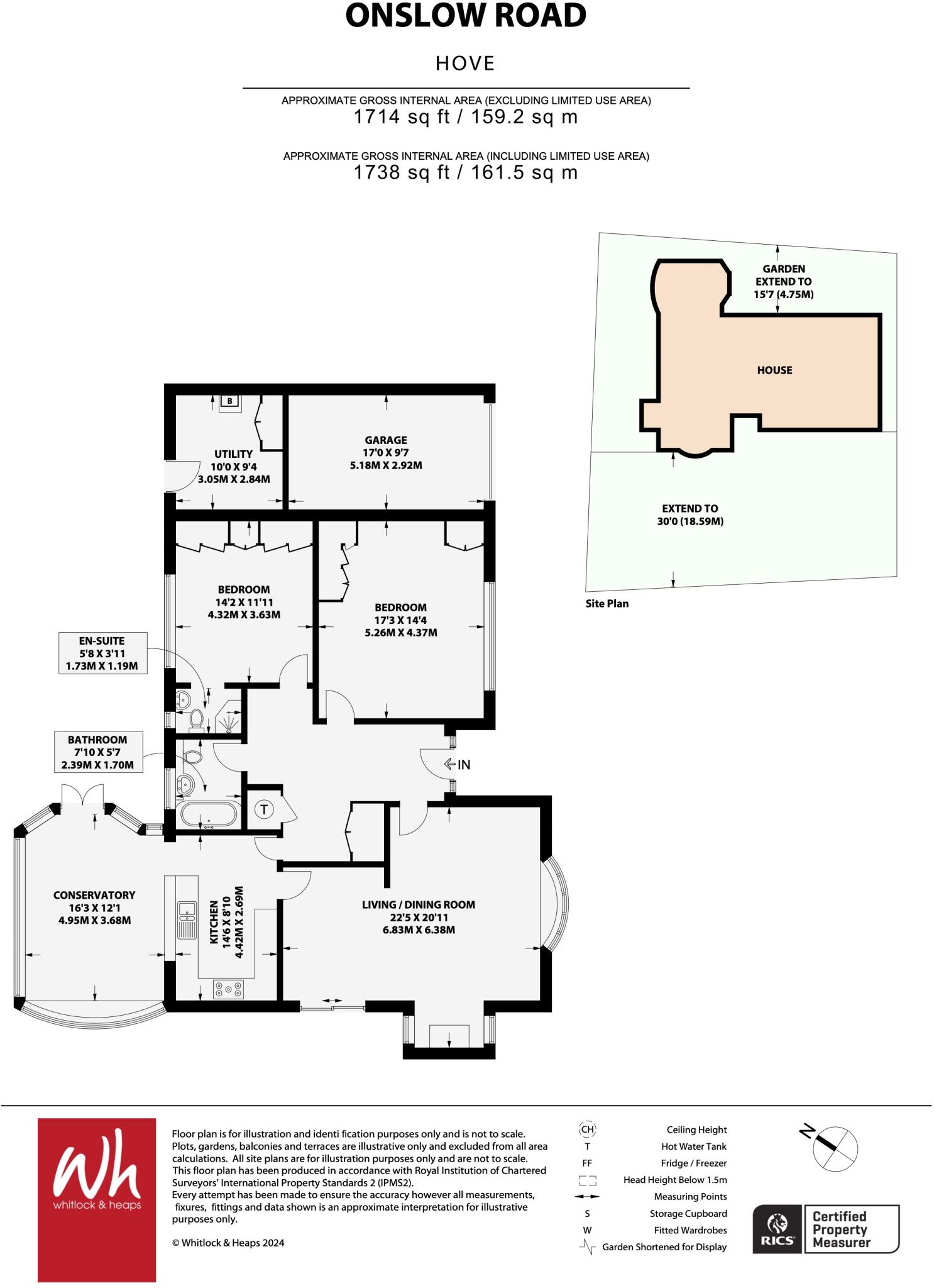Onslow Road, Hove floorplan