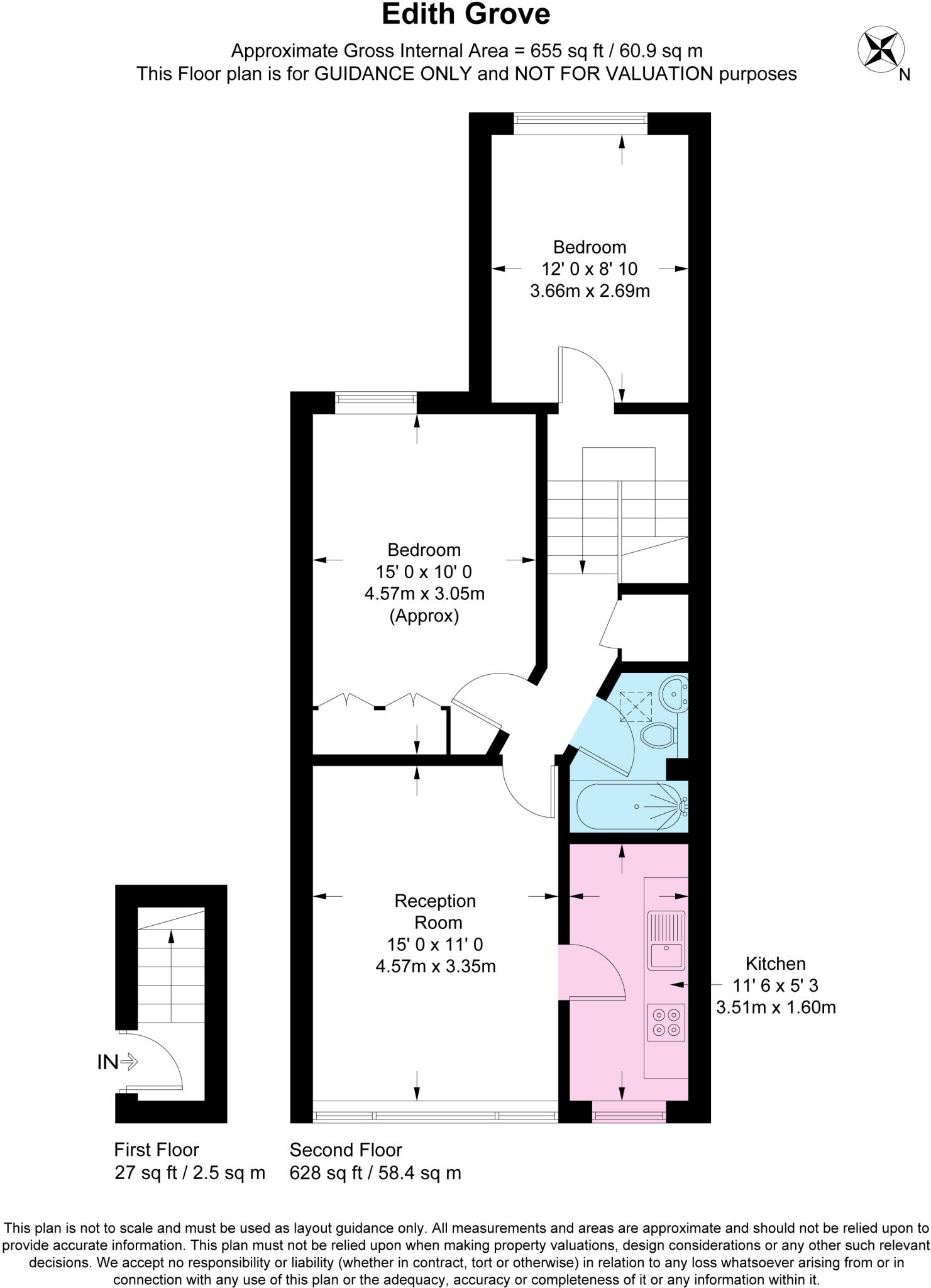 Edith Grove, Chelsea, London, SW10 floorplan