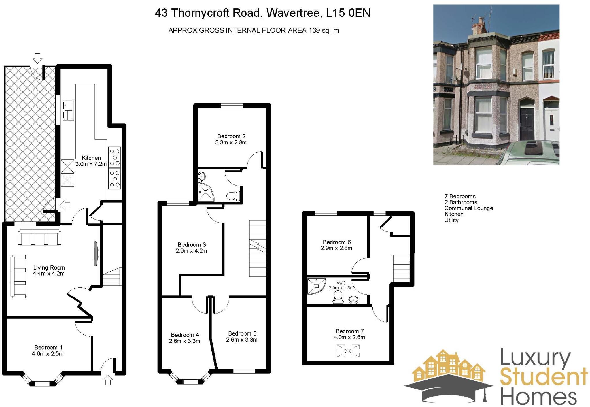 Thornycroft Road, Liverpool floorplan