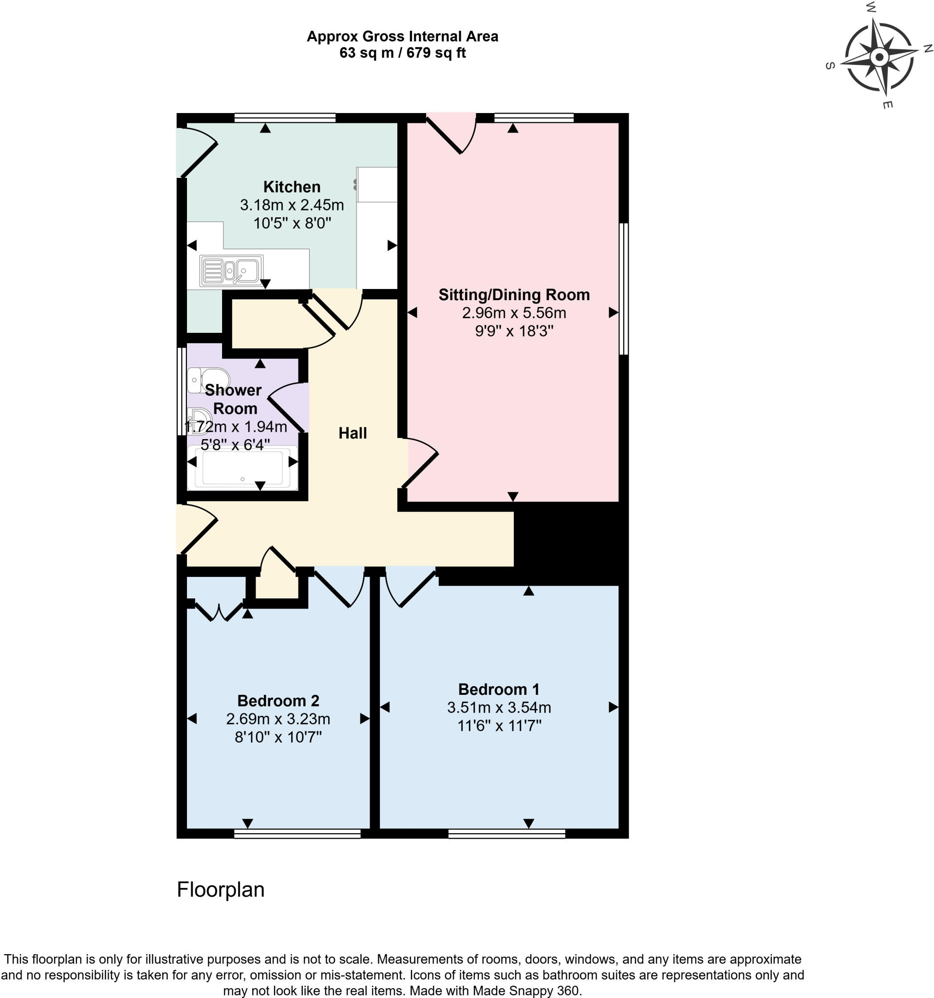 Whitewells Road, Larkhall, Bath, BA1 floorplan
