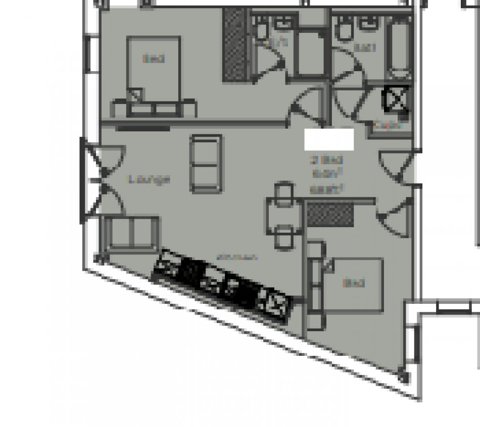 The Lawrence, New Lawrence House, City Rd, Manchester M15  floorplan