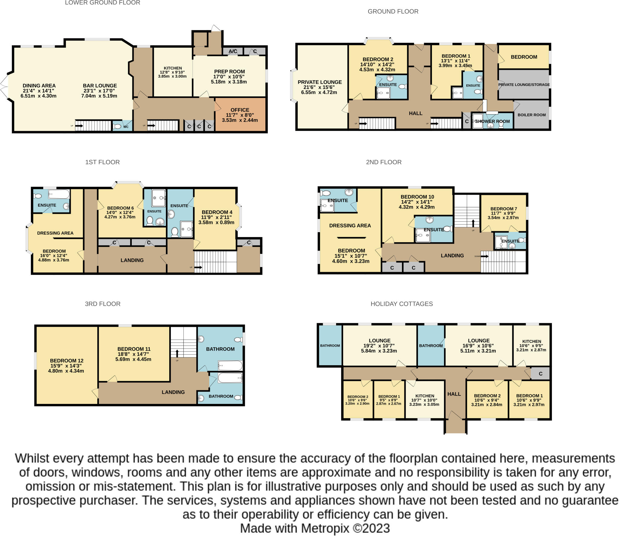 Belmont Road, Ilfracombe, Devon, EX34 floorplan