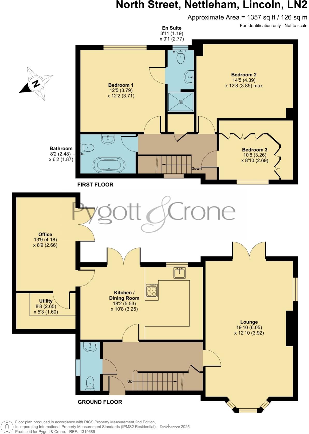 North Street, Nettleham, Lincoln, Lincolnshire, LN2 floorplan