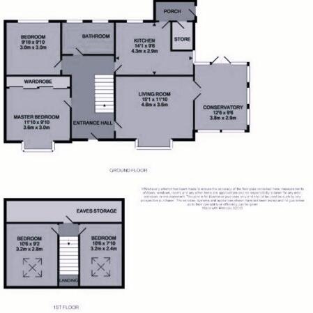 Burniston Road, Scarborough, North Yorkshire floorplan