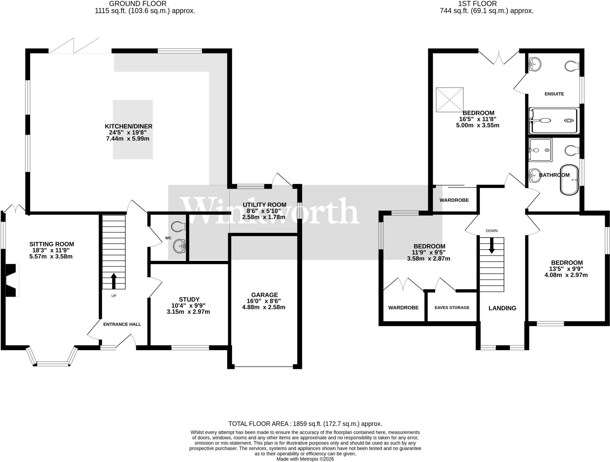 Queens Close, Norwich, Norfolk, NR4 floorplan
