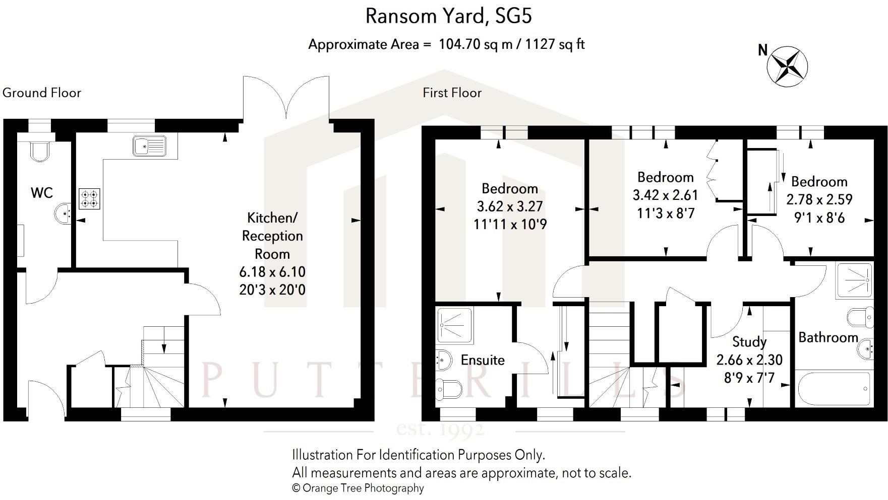 Bancroft, Hitchin, Hertfordshire, SG5 floorplan
