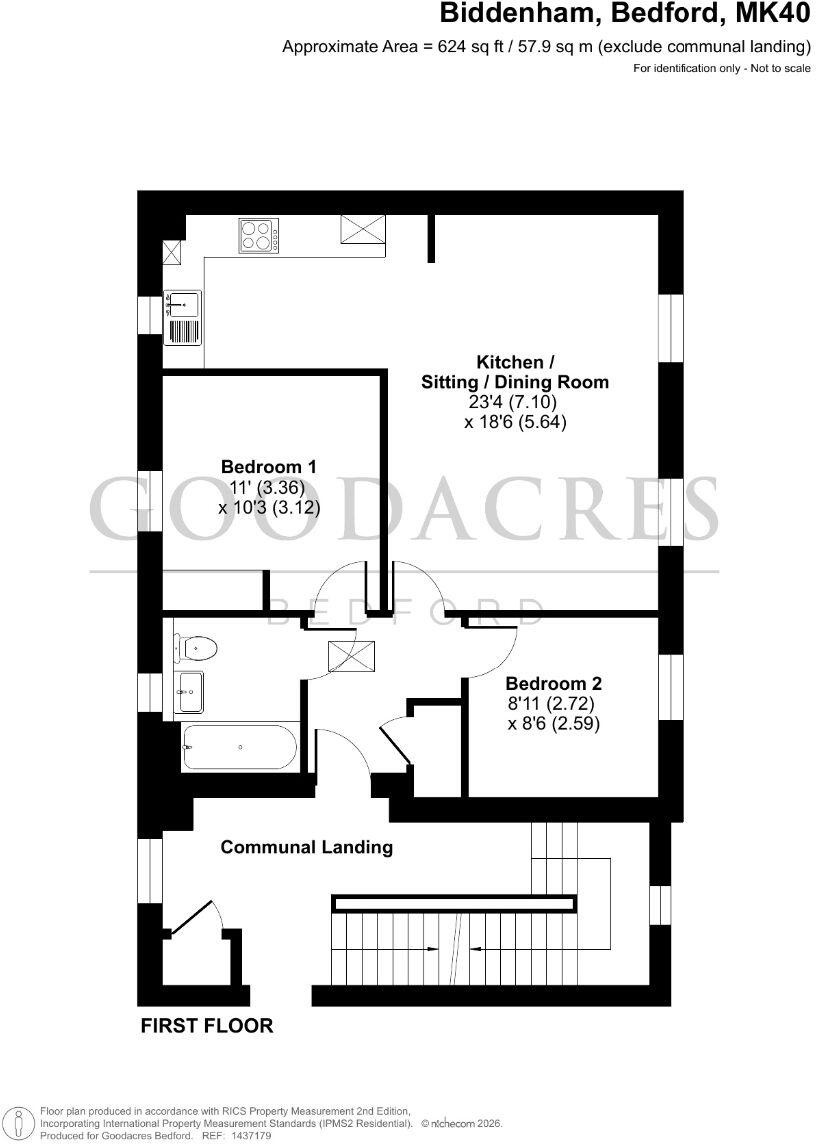 Biddenham Park, Bromham Road floorplan