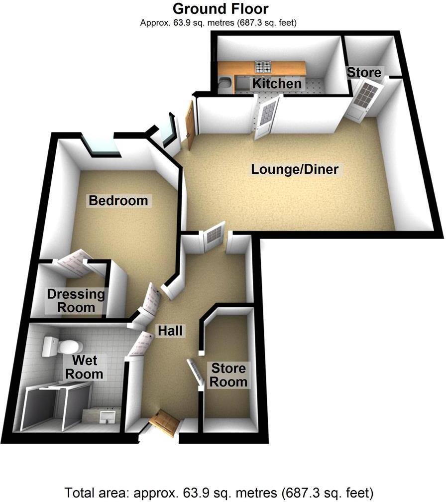 Trimbush Way, Market Harborough floorplan